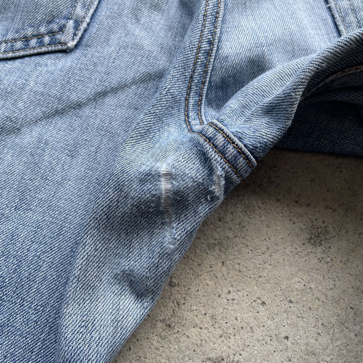 Japanese Brand Vintage Japanese Faded Wash Jeans Denim Pants W32x31 Size US 32 / EU 48 - 9 Thumbnail