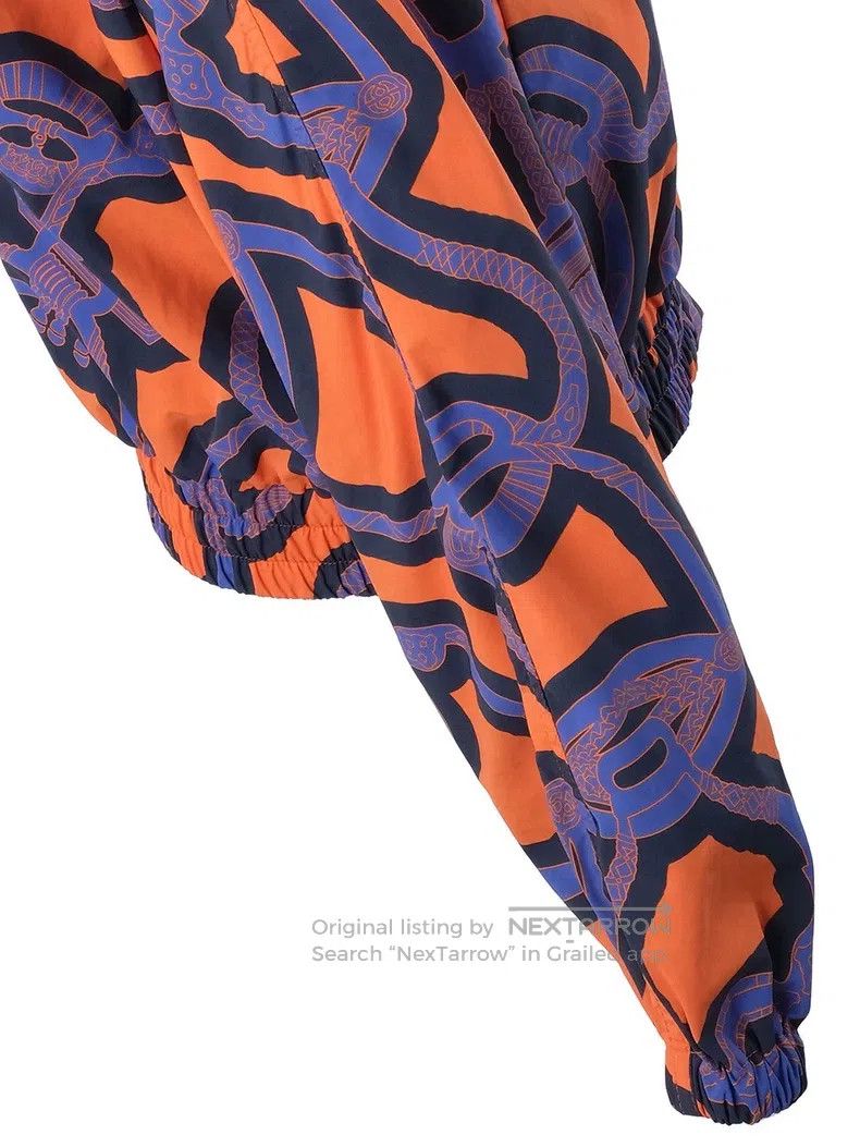 Hermes Hermes Blue and orange pattern windbreaker Size XS / US 0-2 / IT 36-38 - 9 Thumbnail
