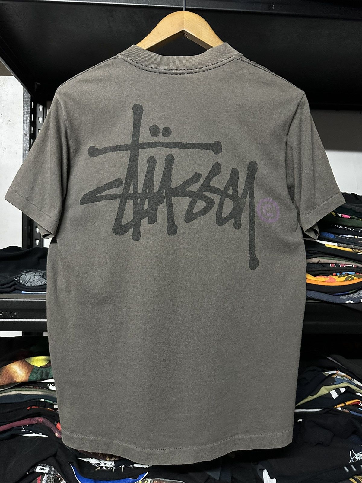 Stussy Vintage 80s Stussy Signature Faded Skateboard Tee Size US M / EU 48-50 / 2 - 1 Thumbnail