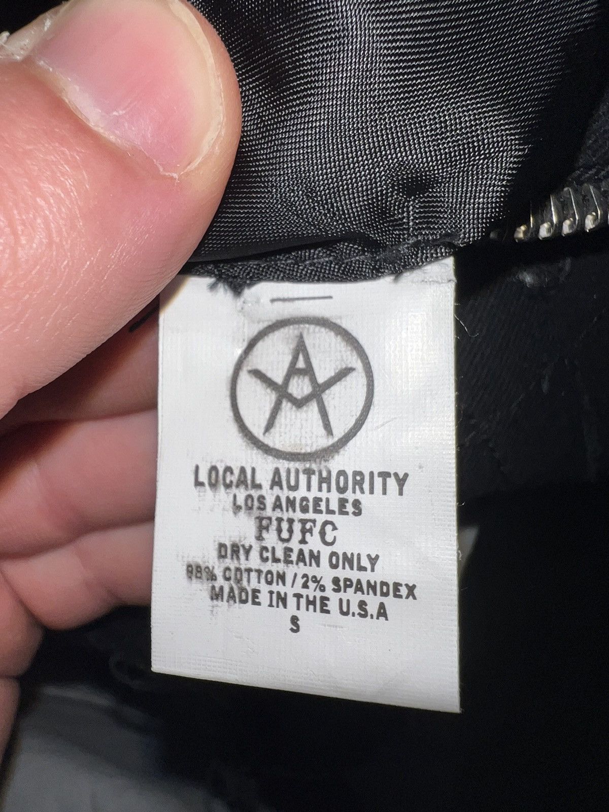 Local Authority Local Authority FUFC Denim Jacket Size US S / EU 44-46 / 1 - 4 Thumbnail