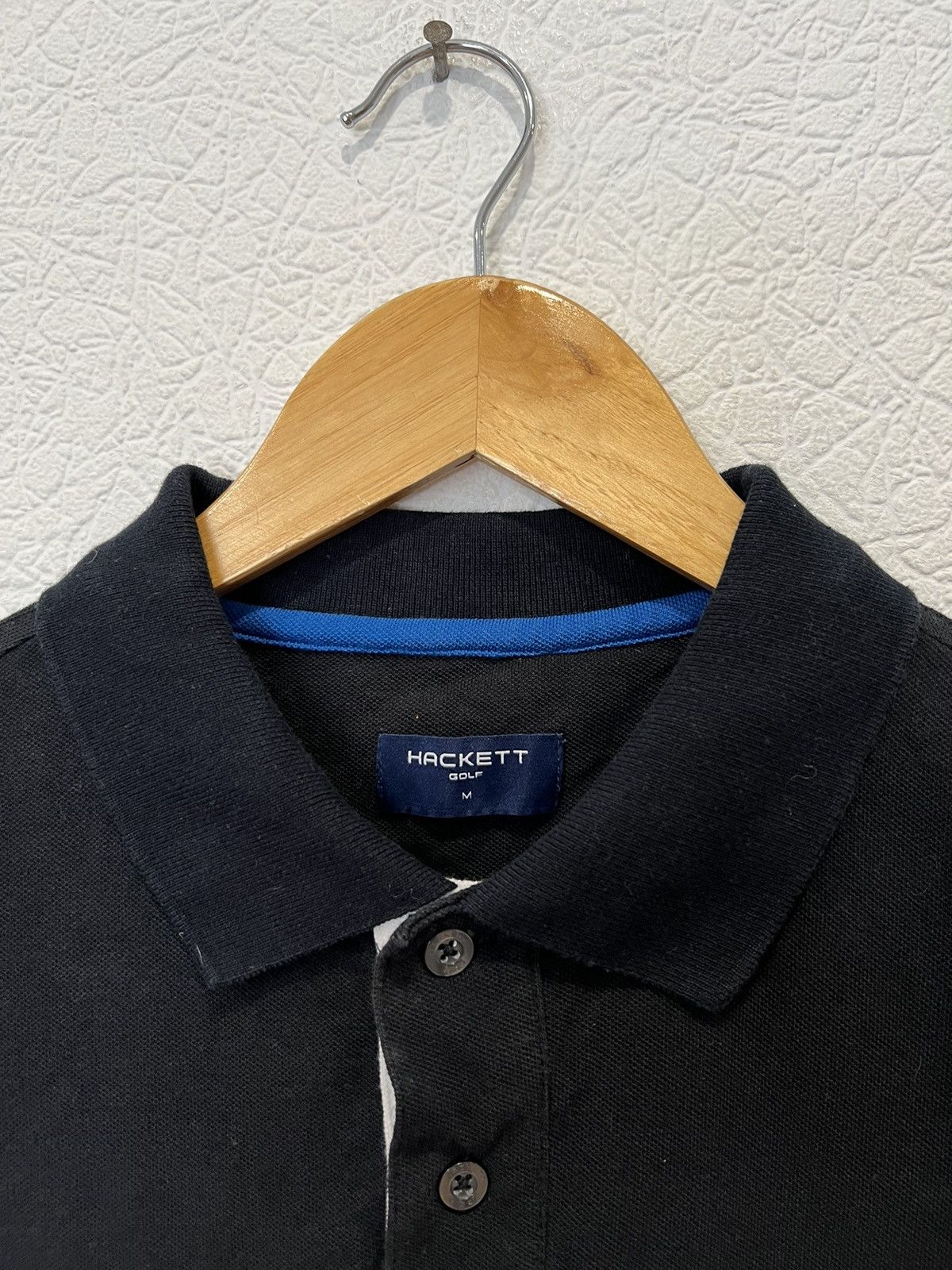 Hackett Vintage Hackett Black Polo T Shirt Classic Size US M / EU 48-50 / 2 - 3 Thumbnail