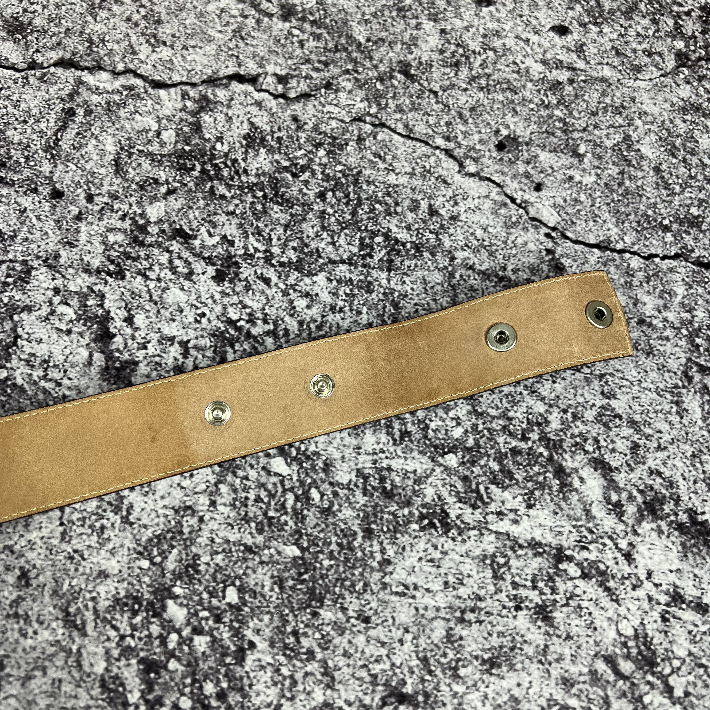 Bally Bally Belt Leather Italy Style Chrome Hearts Size 95 / 38 Size ONE SIZE - 7 Thumbnail