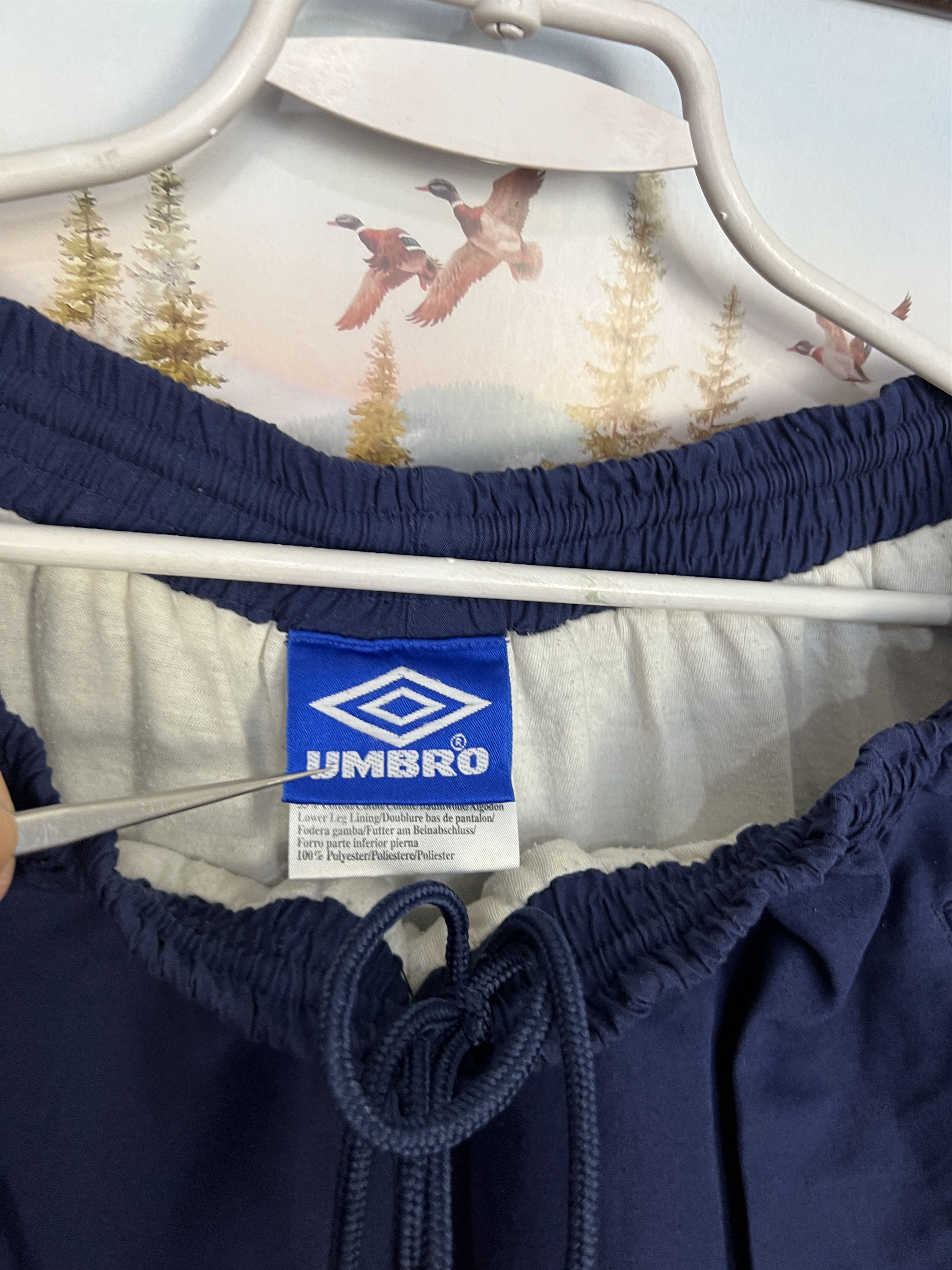 Umbro Vintage 90's Chelsea Football Pants Soccer Sweatpants Train Size US 38 / EU 54 - 9 Thumbnail