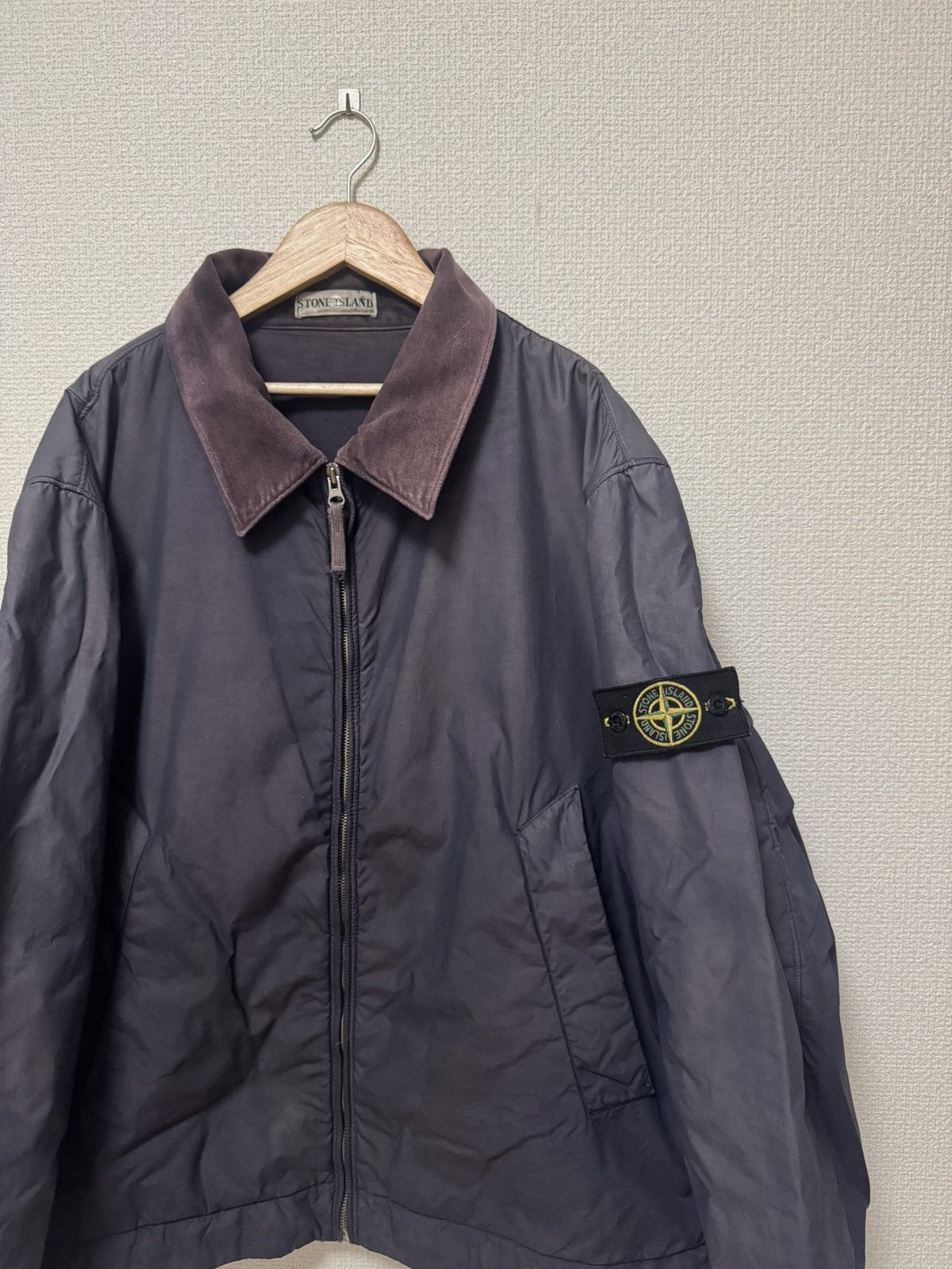 Stone Island STONE ISLAND 2001AW Garment Dyed Work Jacket Size US XXL / EU 58 / 5 - 3 Thumbnail