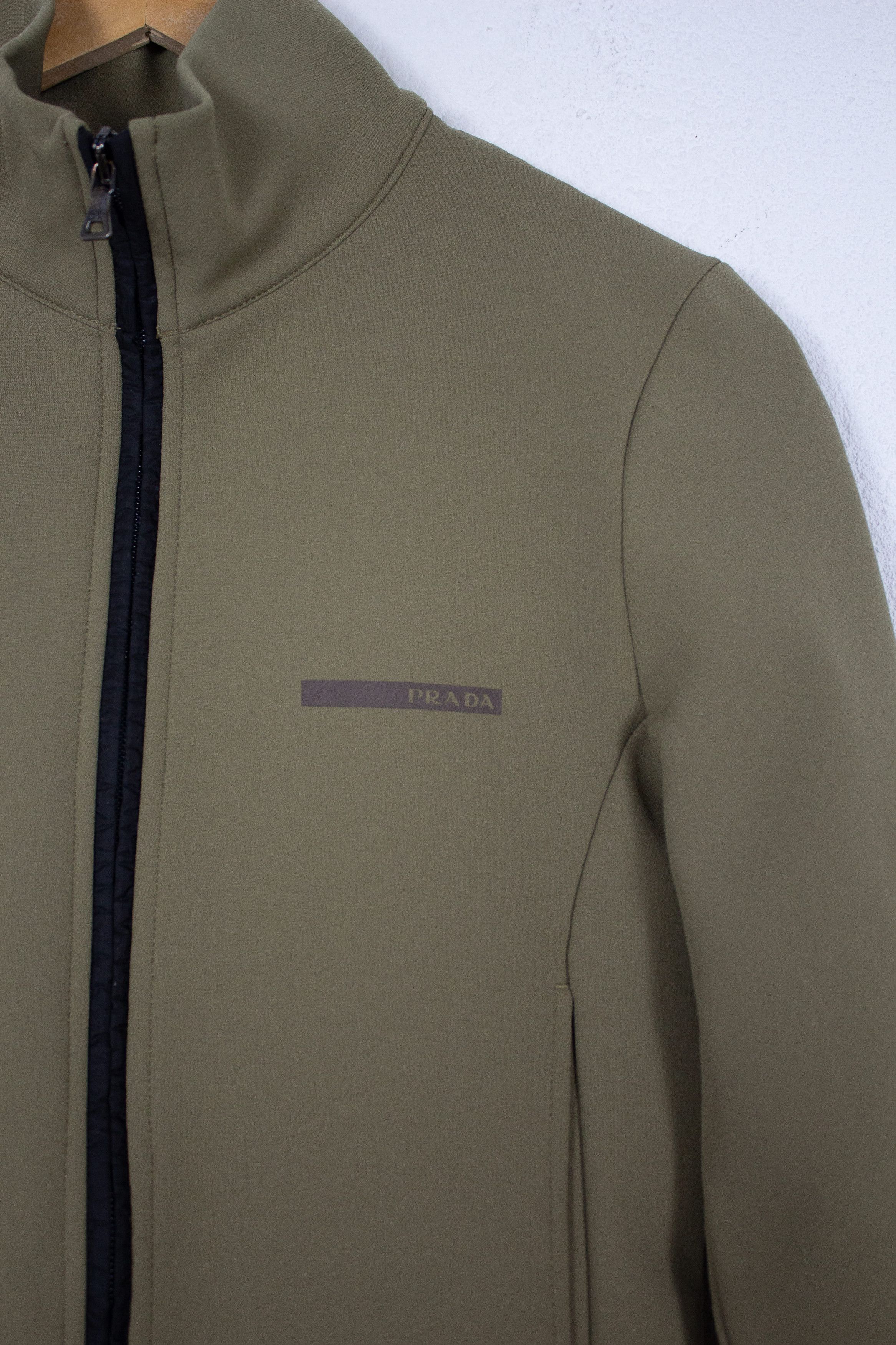Prada Archive Prada Sport Logo Nylon Track Jacket Avant Garde Size M / US 6-8 / IT 42-44 - 2 Thumbnail