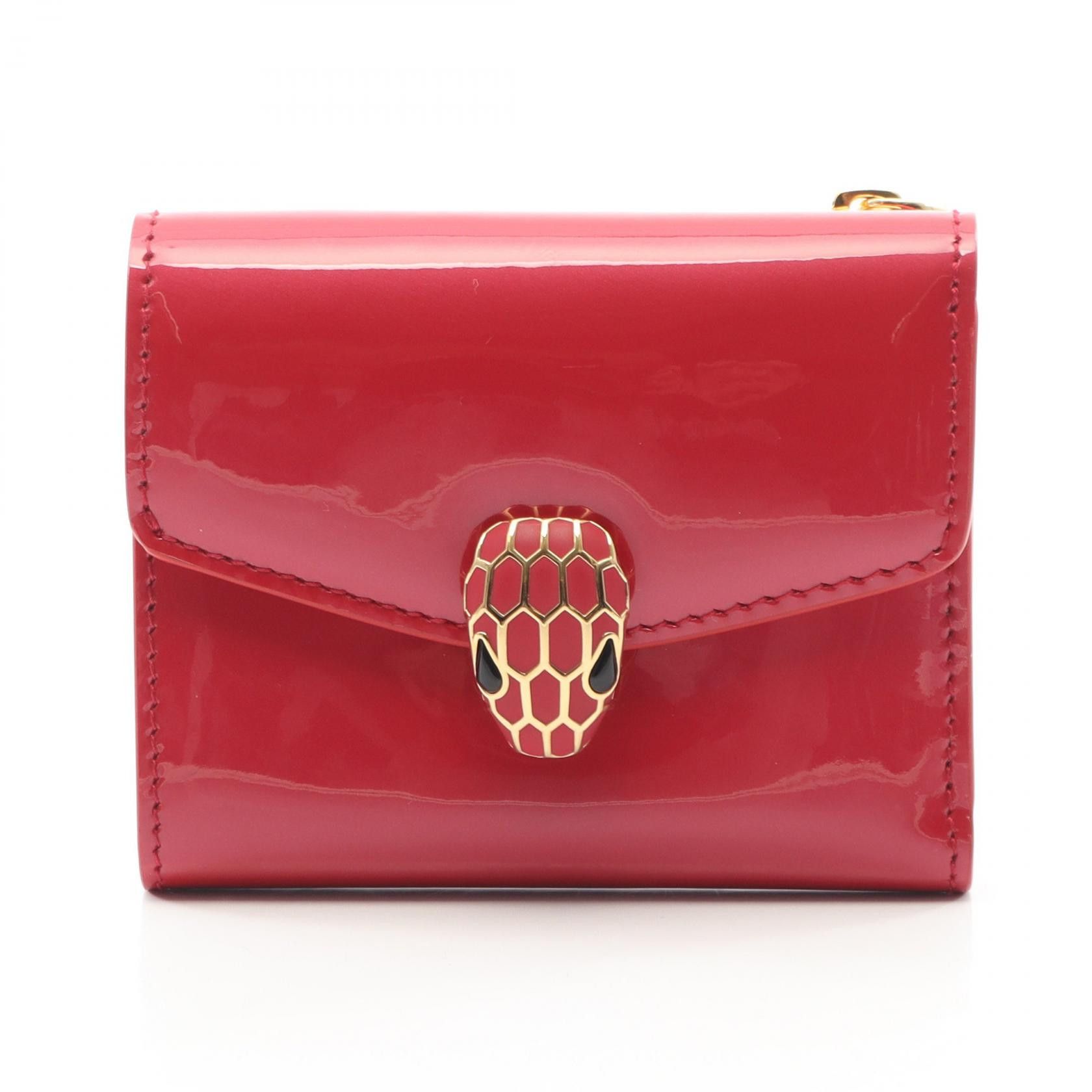 Bvlgari Bvlgari Bvlgari Serpenti Forever Leather Wallet Leather Short Wallet DUTY FREE for USA Size ONE SIZE - 1 Thumbnail