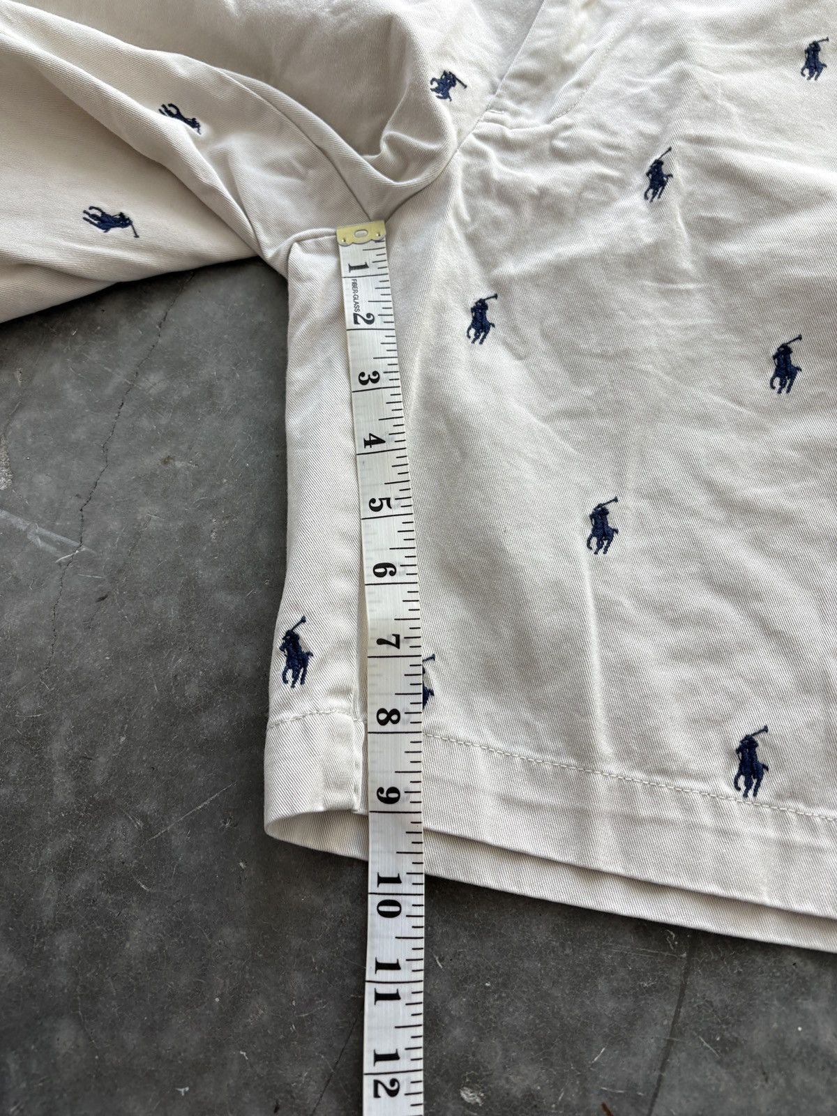 Polo Ralph Lauren Vintage Y2K Polo Ralph Lauren Prospect Shorts Pony AOP Size US 36 / EU 52 - 4 Thumbnail