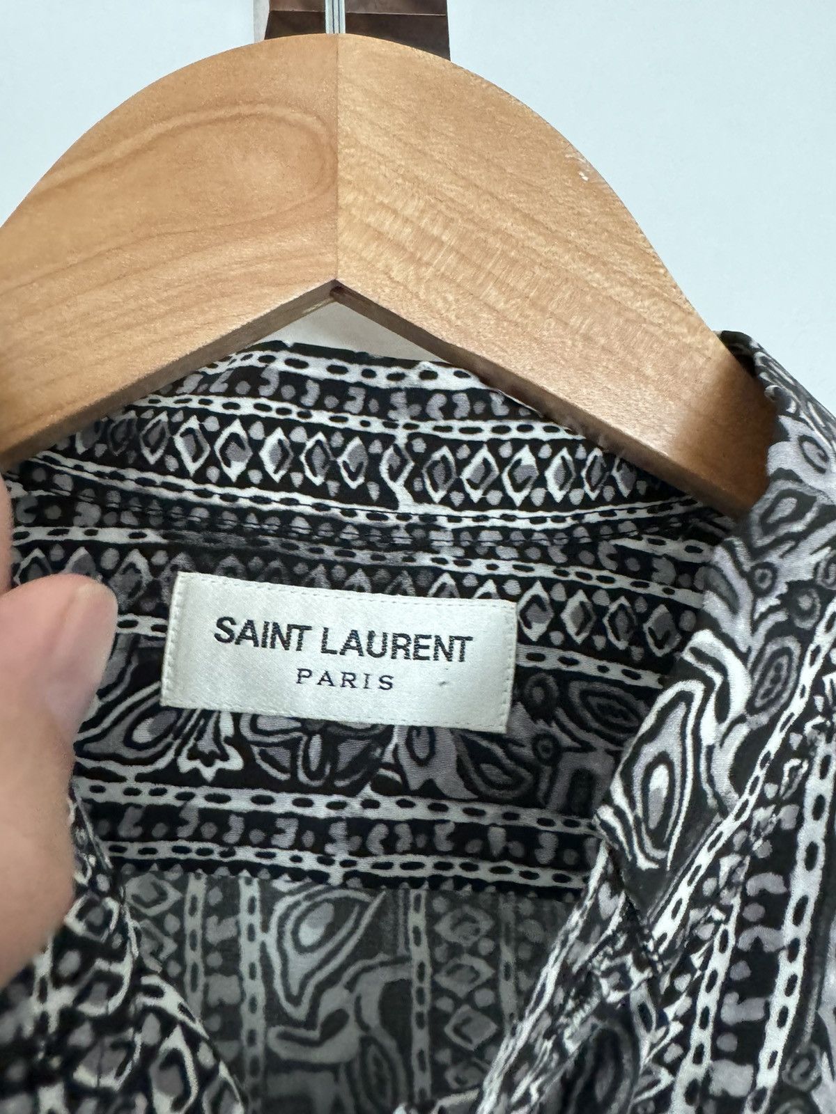 Saint Laurent Paris $990 Rare Silk Crepe Tunic 37 Size US S / EU 44-46 / 1 - 3 Thumbnail