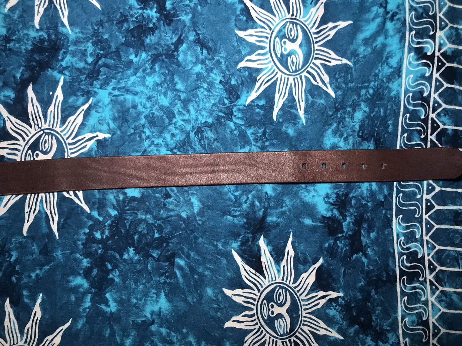 Energie Y2K Vintage Leather Belt Rodeo ENERGIE Size 32 - 13 Thumbnail