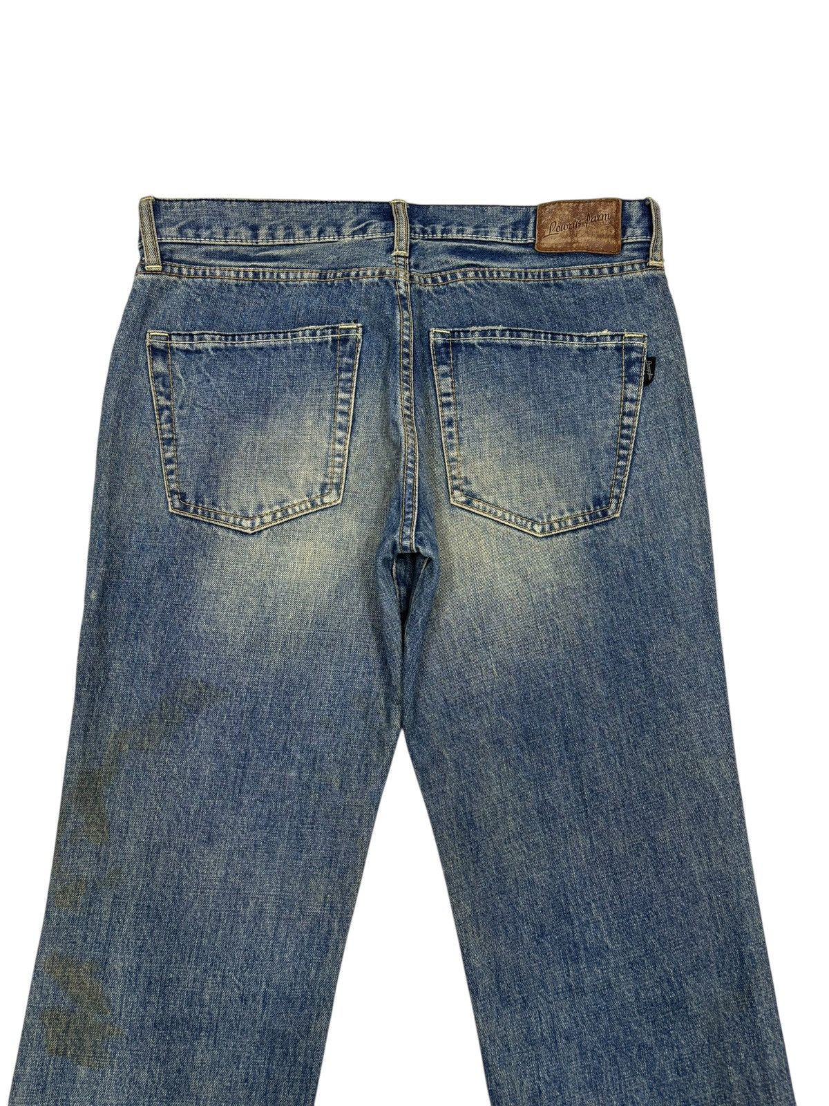 Kapital Vintage Lowrys Farm Rusty Denim Jeans Size US 34 / EU 50 - 6 Thumbnail