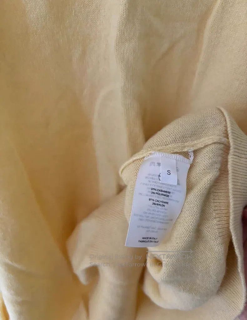 The Row The Row Yellow cashmere sweater Size S / US 4 / IT 40 - 5 Thumbnail