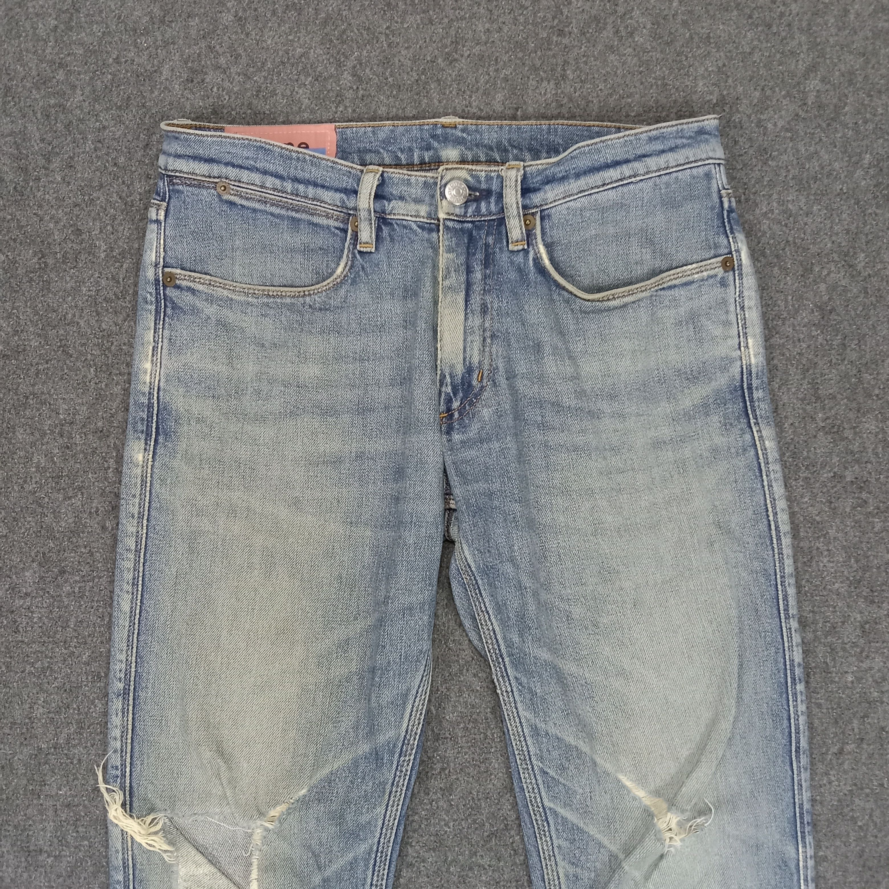Acne Studios Acne Studios Italian Brand Distressed Denim Jeans Size US 31 - 3 Thumbnail