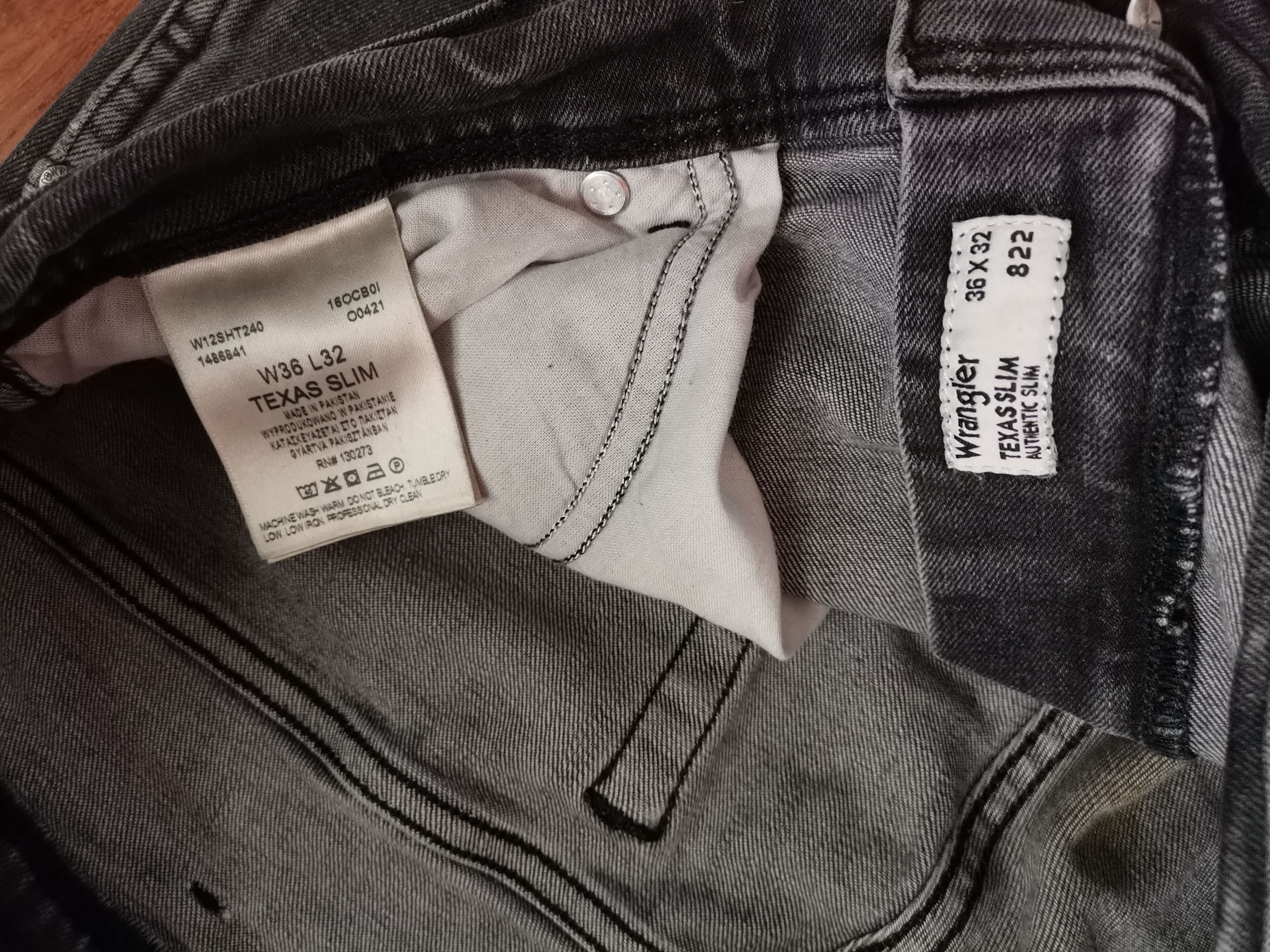 Wrangler Wrangler Texas Slim Jeans Size US 36 / EU 52 - 3 Thumbnail