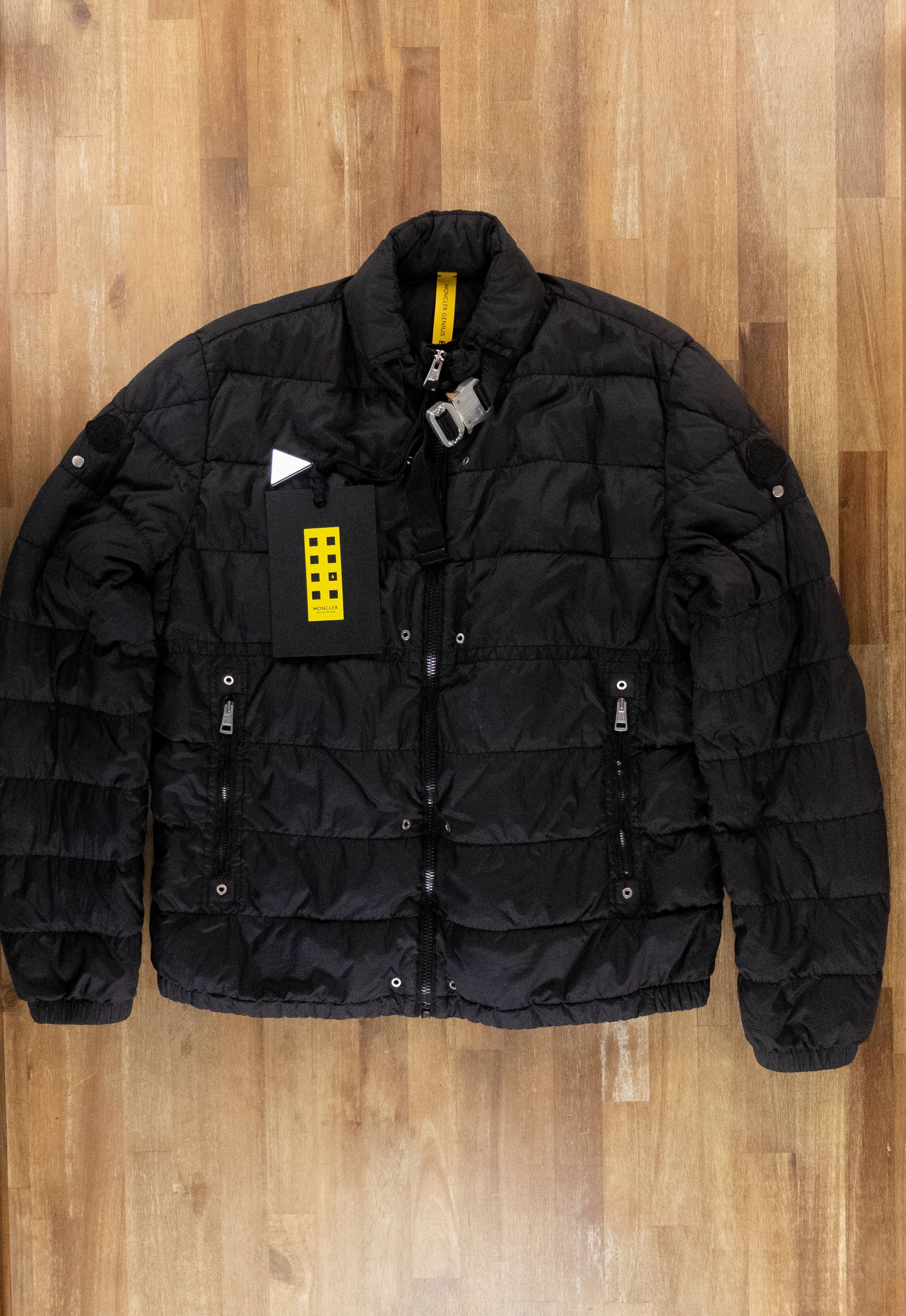 Moncler MONCLER Genius 6 x Alyx Mahondin black puffer jacket Medium Size US M / EU 48-50 / 2 - 2 Thumbnail