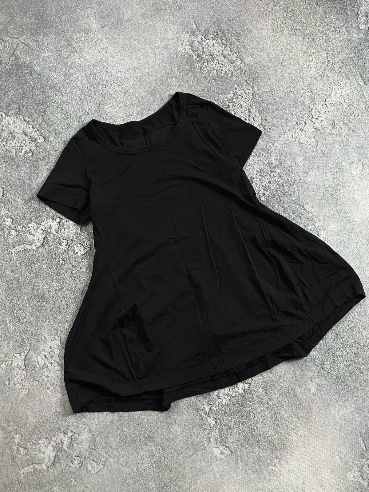 Rundholz Rundholz Basic Jersey Tunic Black Short Sleeves Shirt Size M Size M / US 6-8 / IT 42-44 - 3 Thumbnail