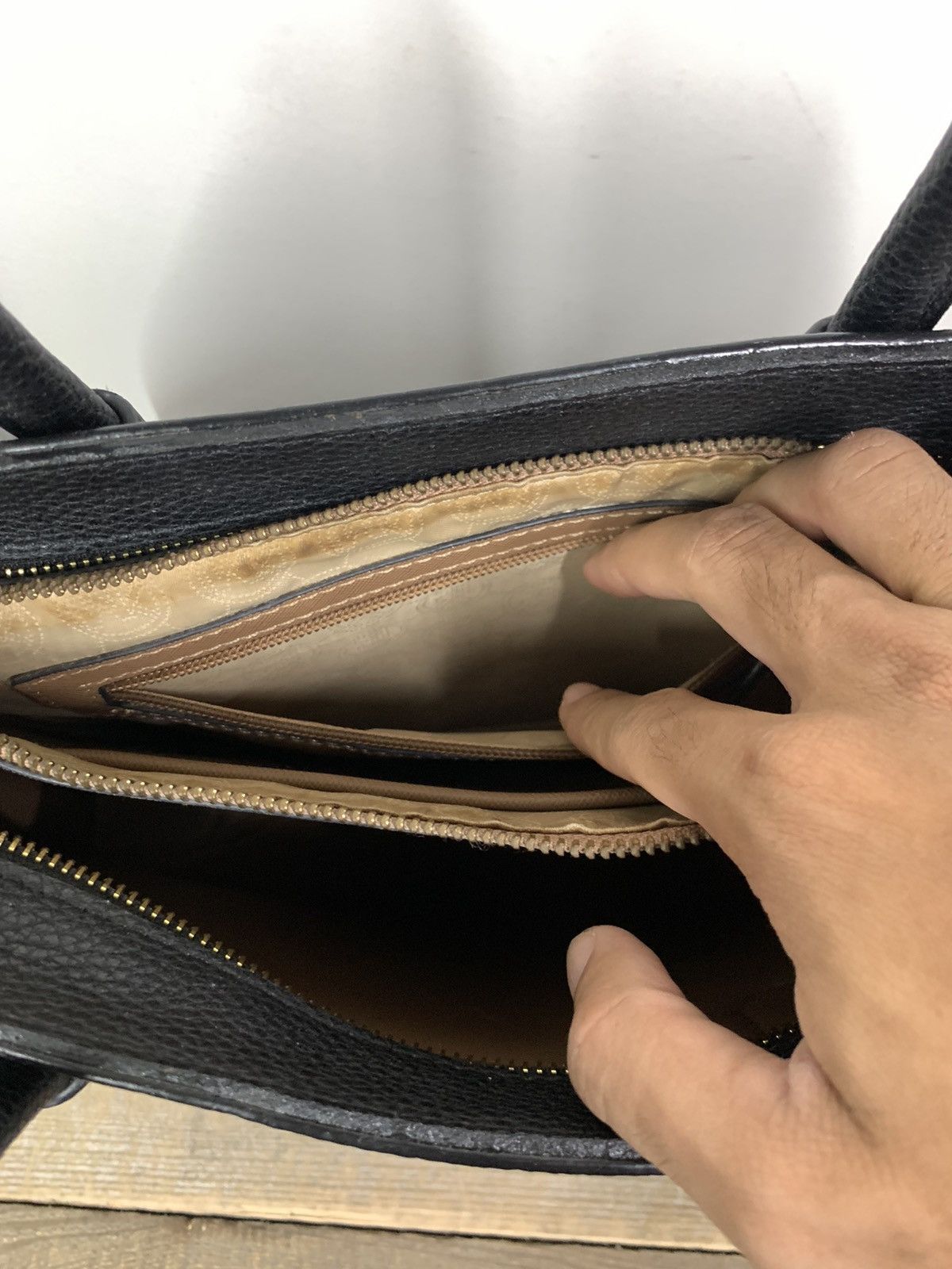 Michael Kors Michael Kors Bag Women's Handbag Shoulder 2way Leather Black Size ONE SIZE - 11 Thumbnail