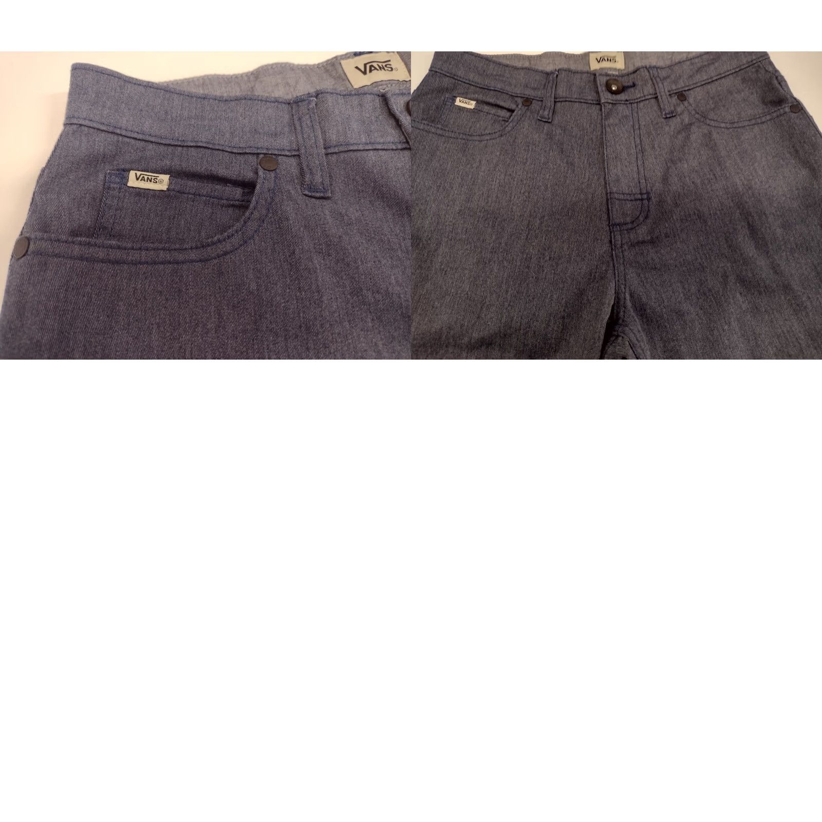Vans VANS off the Wall Blue Denim Shorts Men Sz 28 Bermuda Skateboard Polyester/Cotton #1944 Size US 28 / EU 44 - 8 Thumbnail