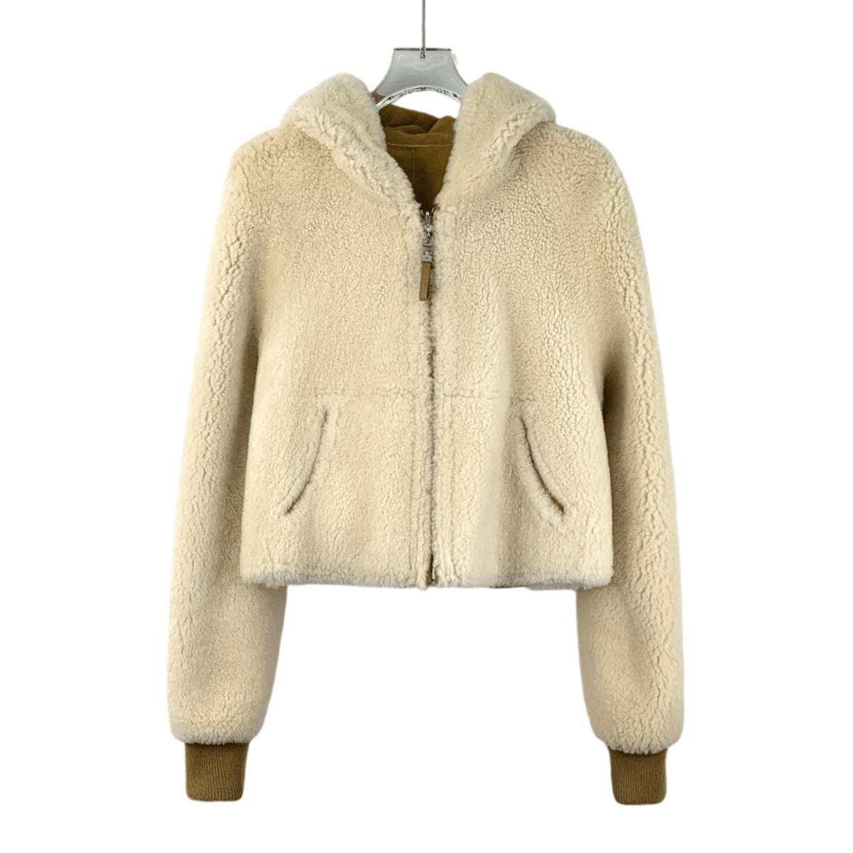 Dior Dior Jacket – Brown Reversible Bee Shearling (Size S) Size S / US 4 / IT 40 - 9 Thumbnail