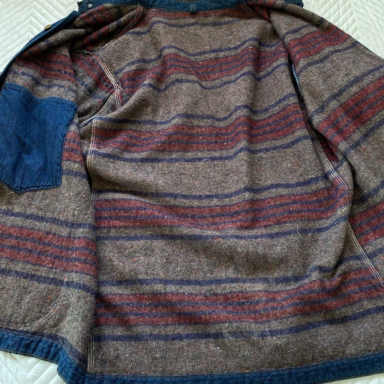 Sears True Vintage 50s Sears Denim Chore Jacket Size US XL / EU 56 / 4 - 10 Thumbnail