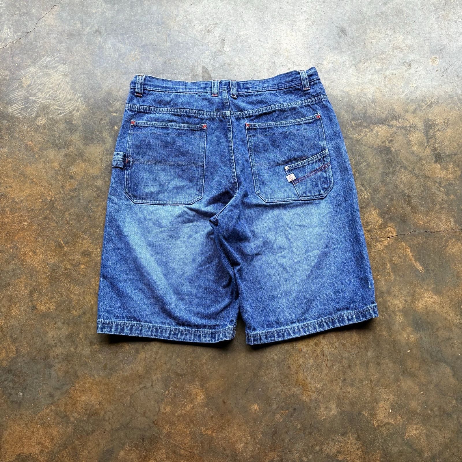 Brooklyn Xpress Vintage Baggy Essential Brooklyn Xpress Skater Jorts Size US 38 / EU 54 - 1 Thumbnail