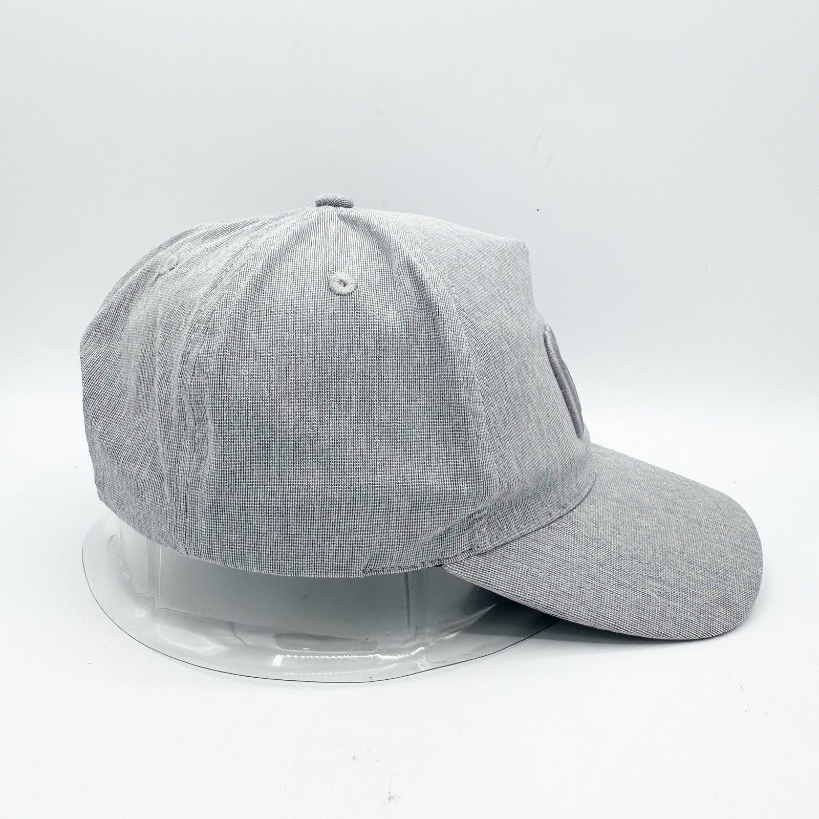 TravisMathew Travis Mathew GOLF Men's Snapback Top Shelf Hat Light Gray Size ONE SIZE - 4 Thumbnail