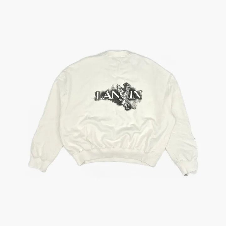Lanvin Lanvin Future Logo Embroidered Sweatshirt -2508 Size S / US 4 / IT 40 - 3 Thumbnail
