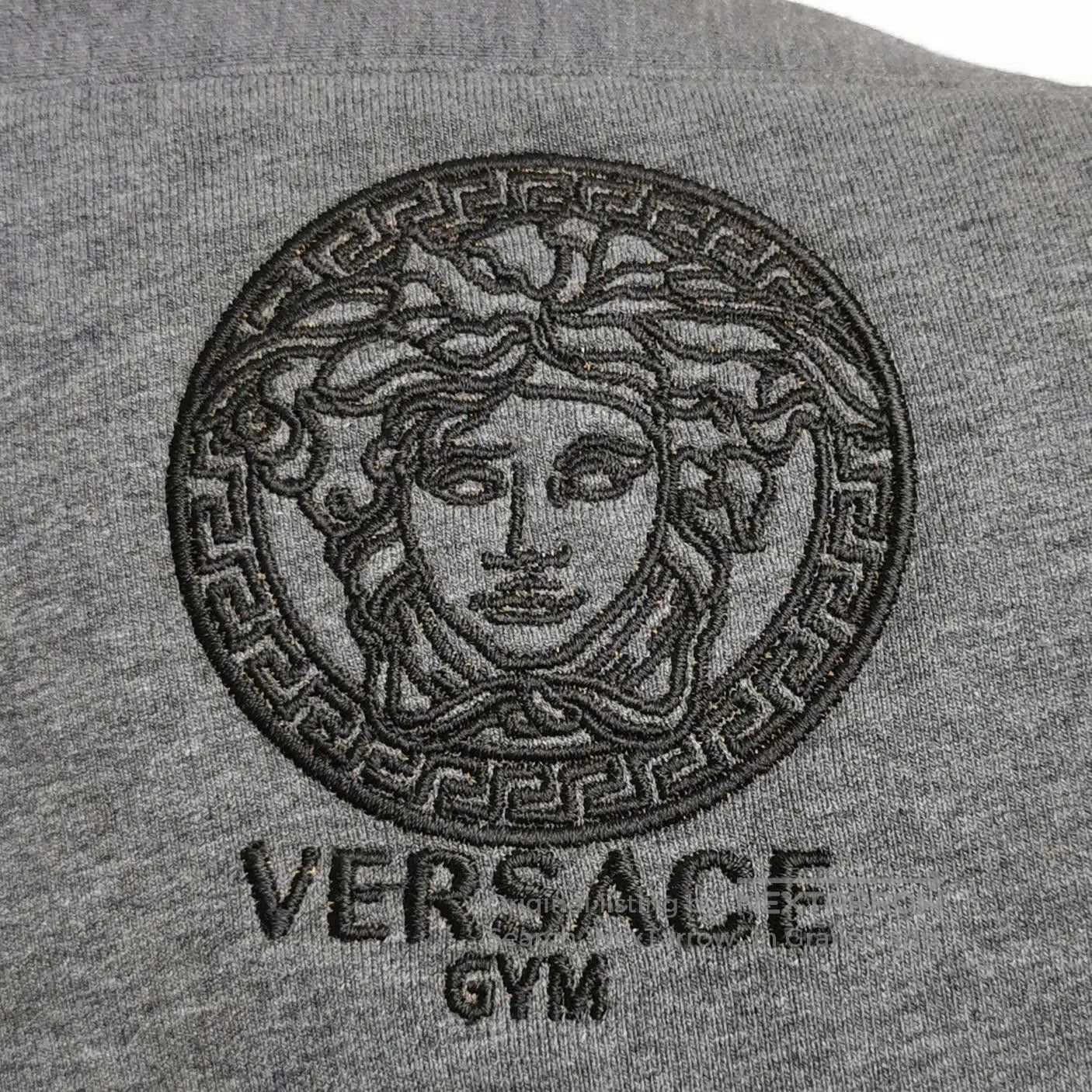 Versace Versace Cotton Solid Logo Jogger Pants L. Size US 34 / EU 50 - 1 Thumbnail