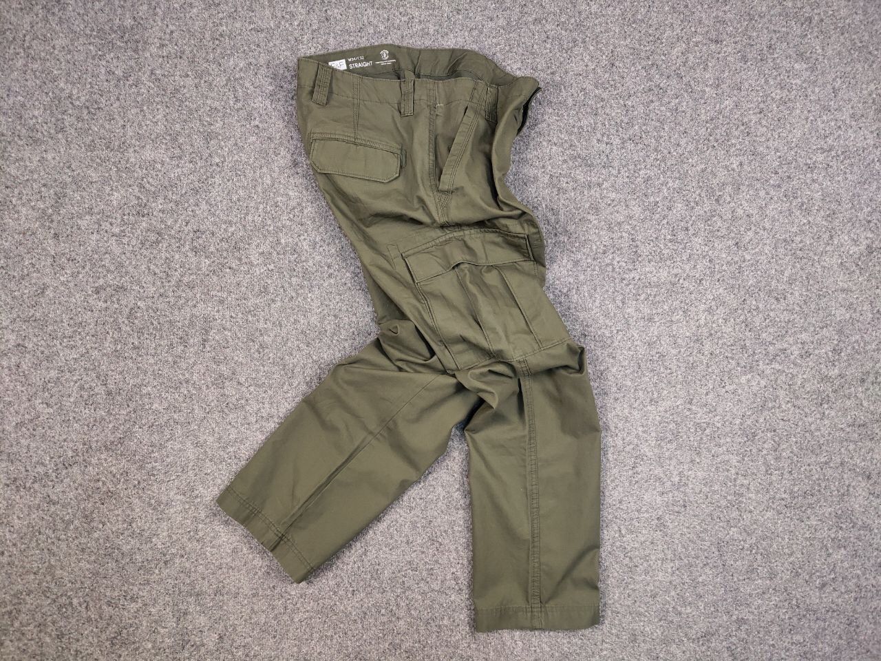 Japanese Brand Vintage Casual Japanese Style Green Cargo Straight Pants Size US 34 / EU 50 - 11 Thumbnail