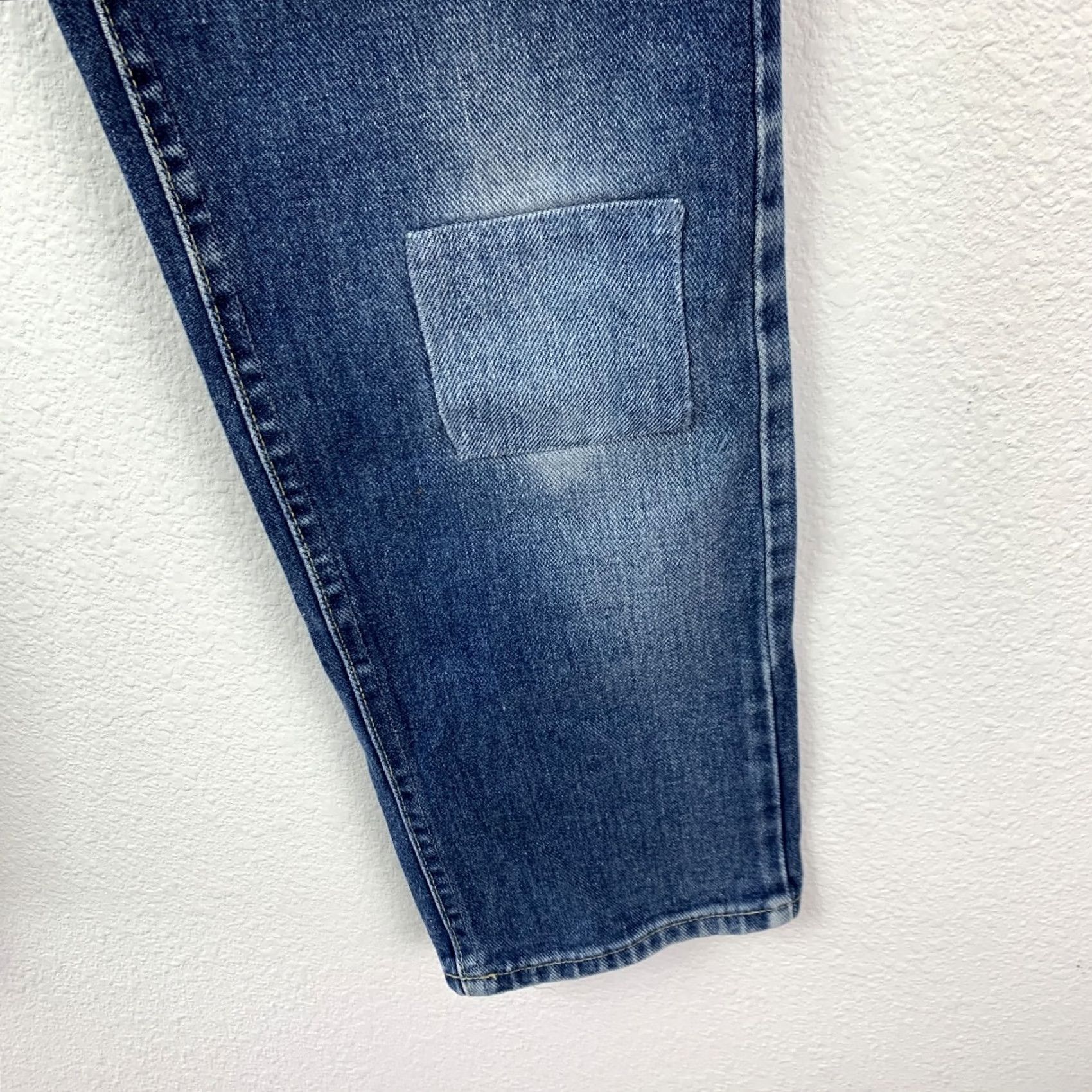 Lee VINTAGE Lee Riders Jeans Blue Denim USA 27 x 28 70s 80s Workwear Distressed Mens Jeans Size US 27 - 2 Thumbnail