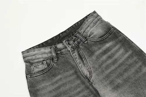 Japanese Brand Men's trendy distressed washed gradient jeans Size US 32 / EU 48 - 4 Thumbnail