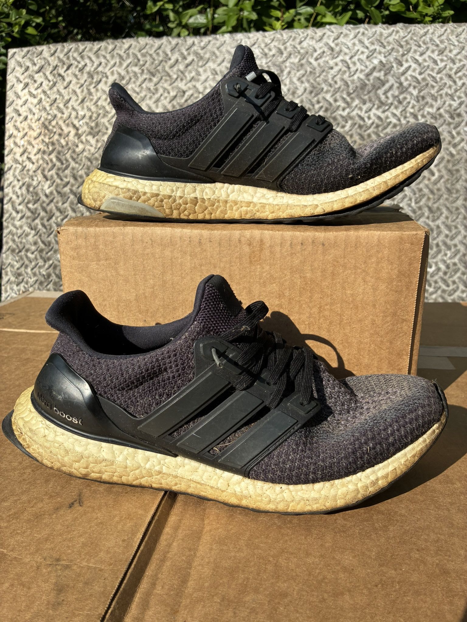 Adidas Adidas UltraBoost OG 2.0 Core Black Running Shoes BB3909 Size US 11 / EU 44 - 1 Thumbnail