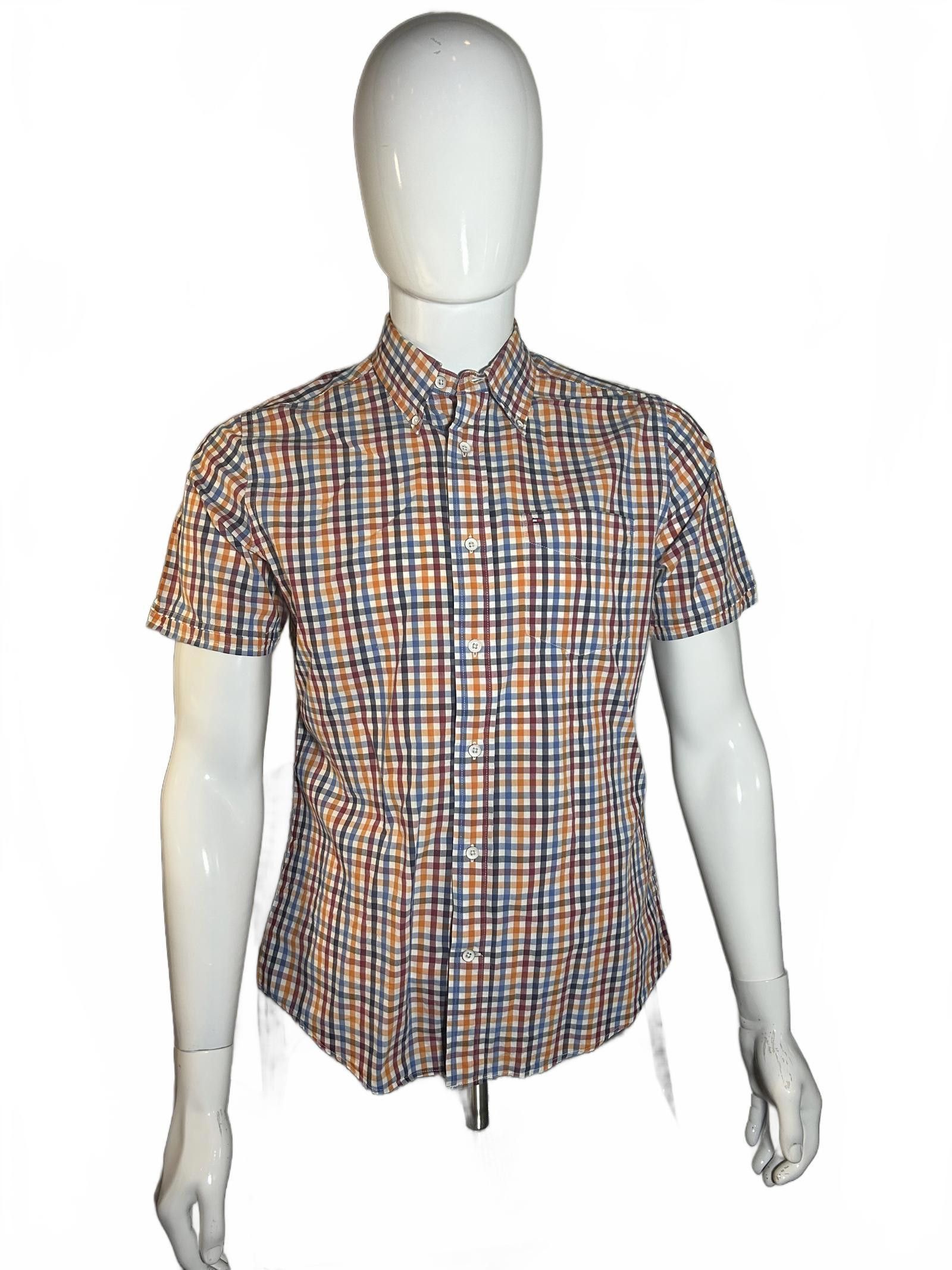 Tommy Hilfiger Tommy Hilfiger Short Sleeve Check Shirt - Multi-Colour Size US S / EU 44-46 / 1 - 2 Thumbnail
