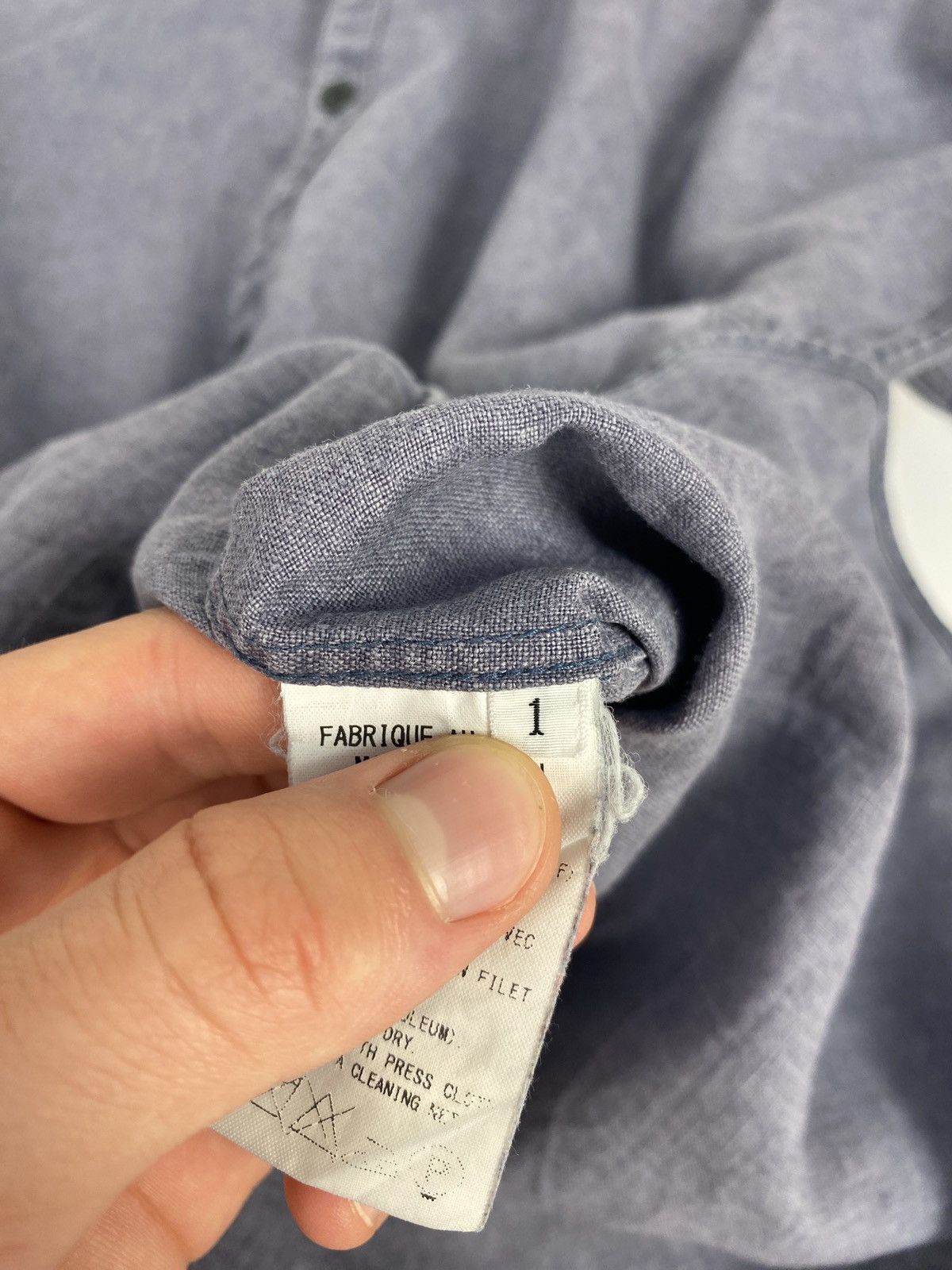 Y’s Yohji Yamamoto Avant Garde Linen Shirt Button Up Japanes