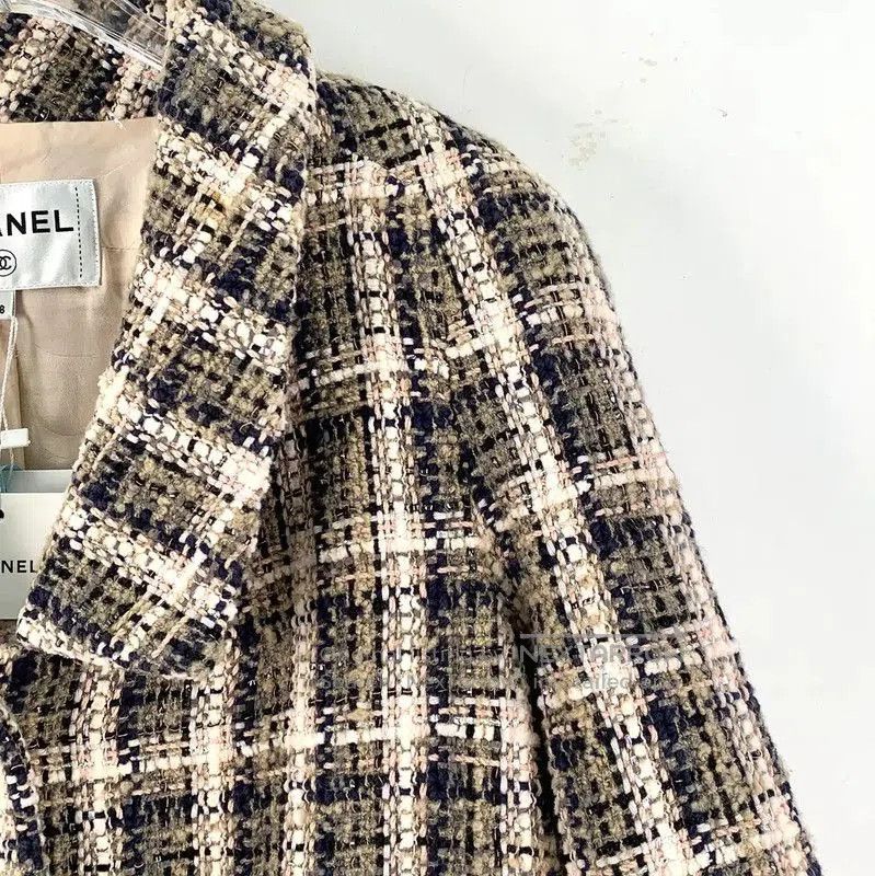 Chanel Chanel Brown Cotton Women's Jacket . Size S / US 4 / IT 40 - 2 Thumbnail