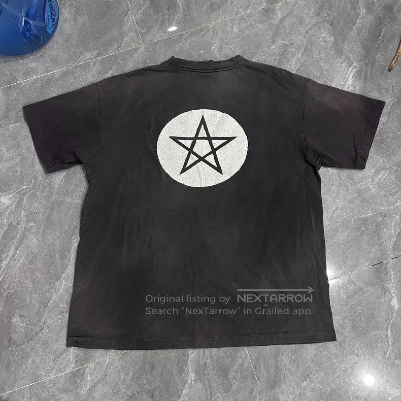 Saint Michael Saint Michael White face and white ghost washed old black Size US XXL / EU 58 / 5 - 2 Thumbnail