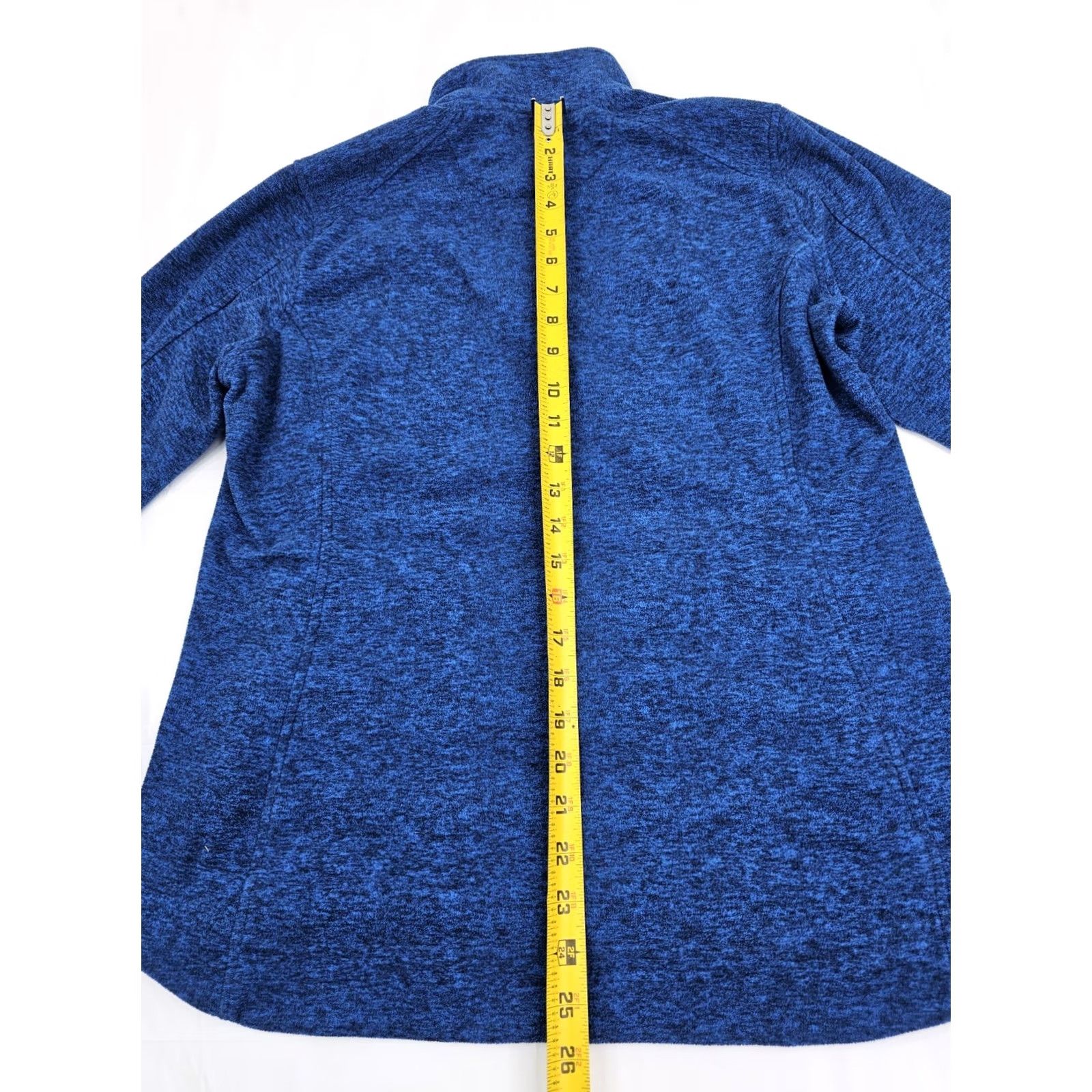 Vintage Duluth Fleece Pullover Shirt 1/4 Snap Heathered Blue Men L Size US L / EU 52-54 / 3 - 5 Thumbnail
