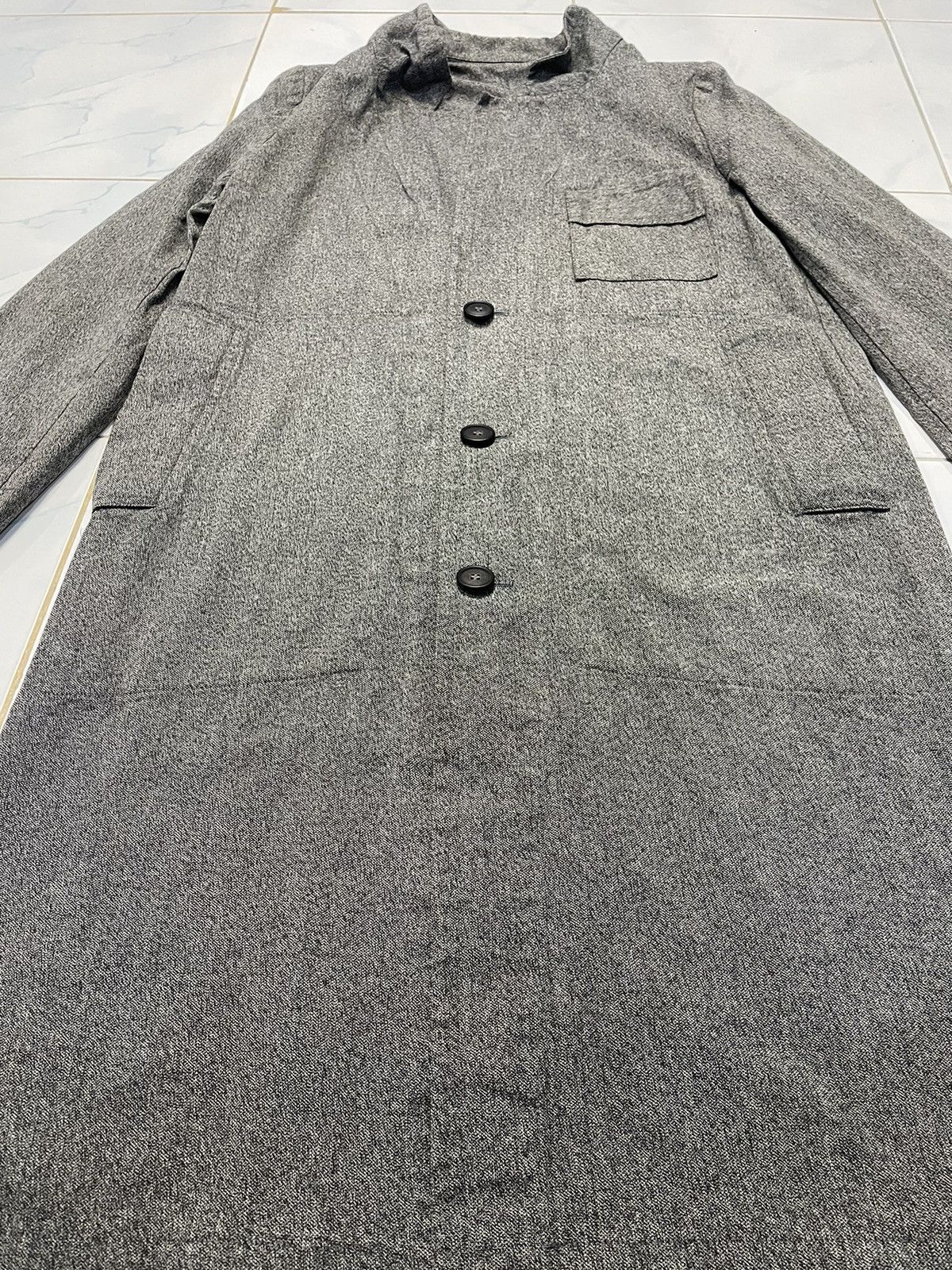 A.P.C. APC Long Coat Distressed Size US M / EU 48-50 / 2 - 3 Thumbnail