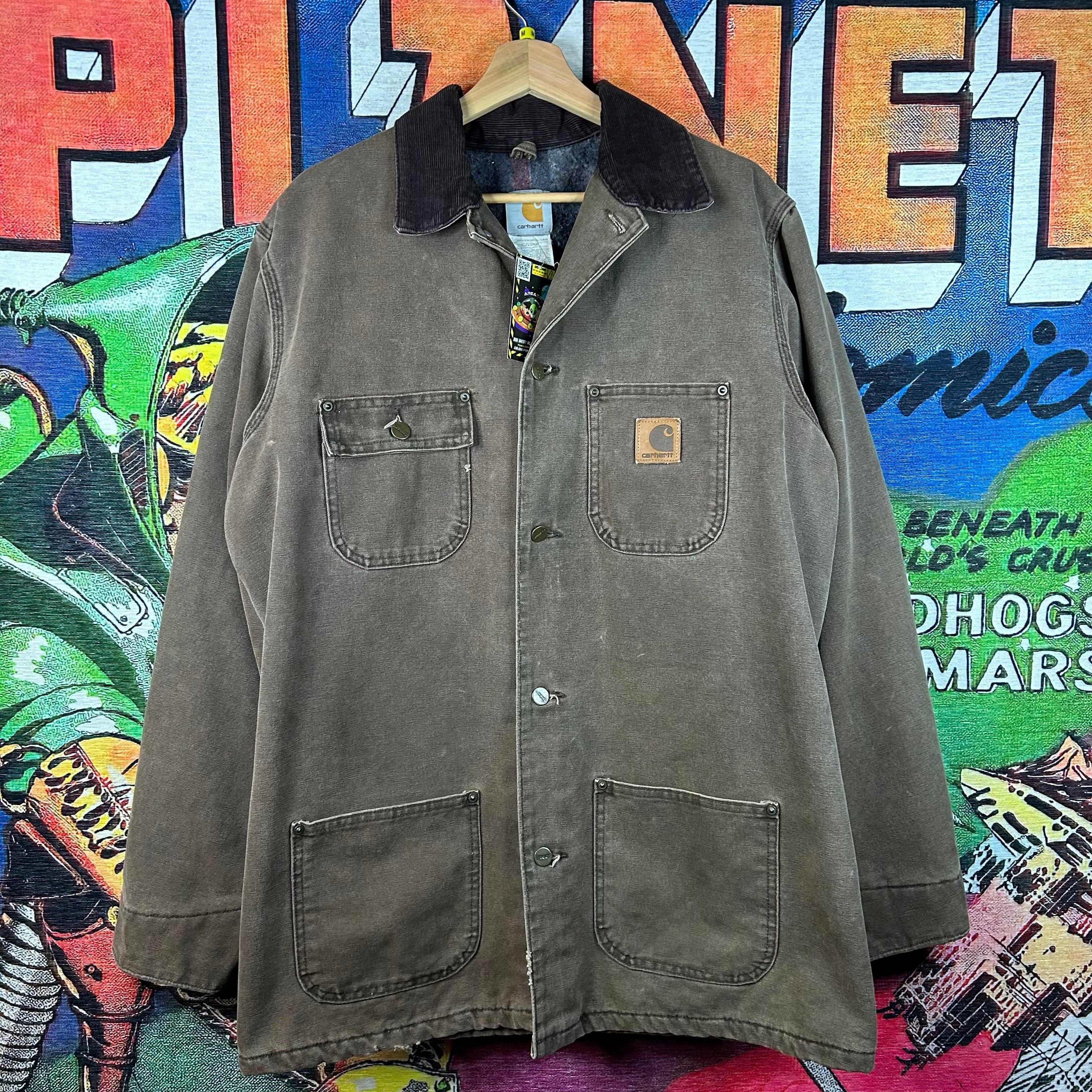 Carhartt × Vintage Mocha Carhartt Chore Coat Size Medium Size US M / EU 48-50 / 2 - 1 Thumbnail