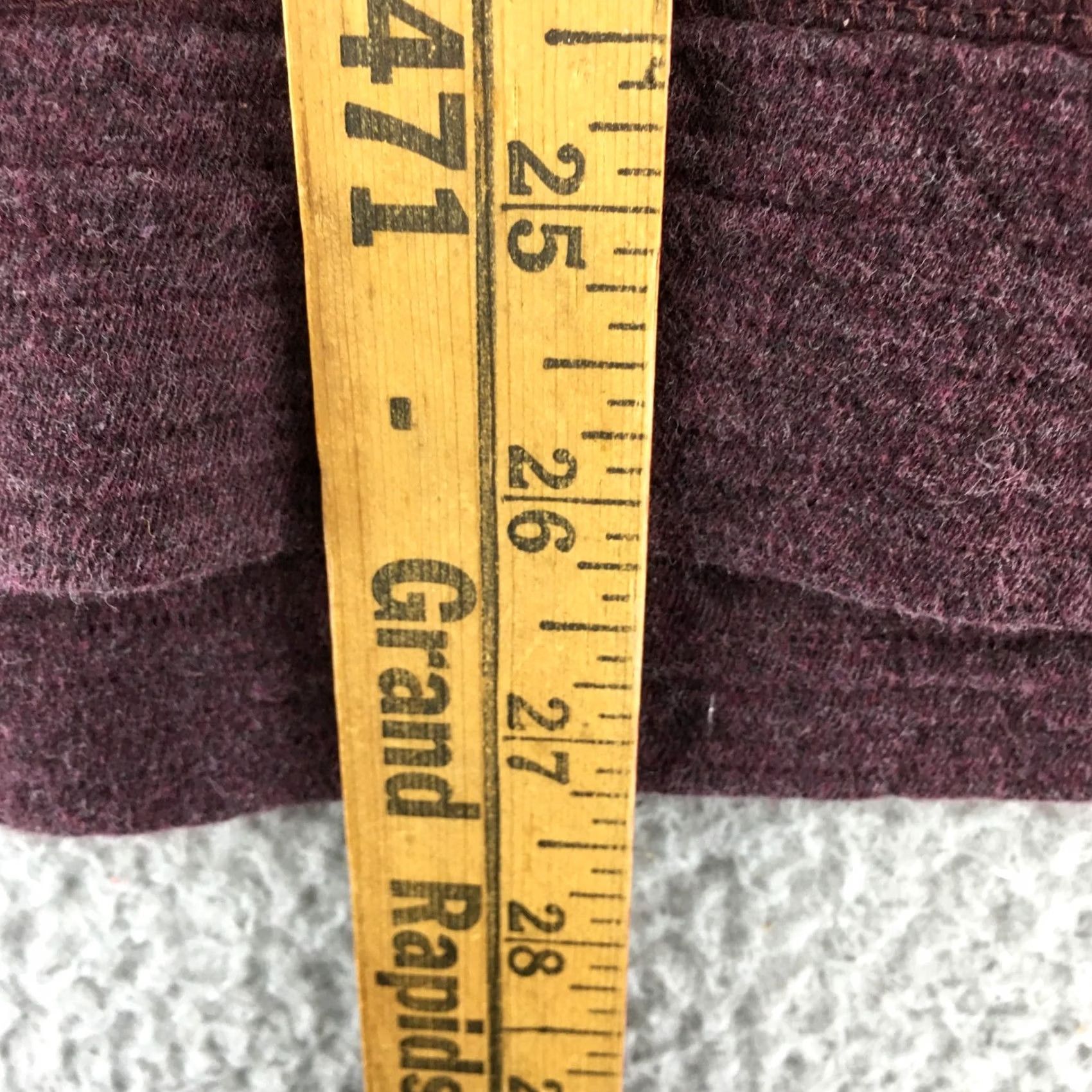 Calvin Klein Calvin Klein Jeans Quarter Zip Sweater Womens Medium Purple Long Sleeve Pullover Size M / US 6-8 / IT 42-44 - 5 Thumbnail
