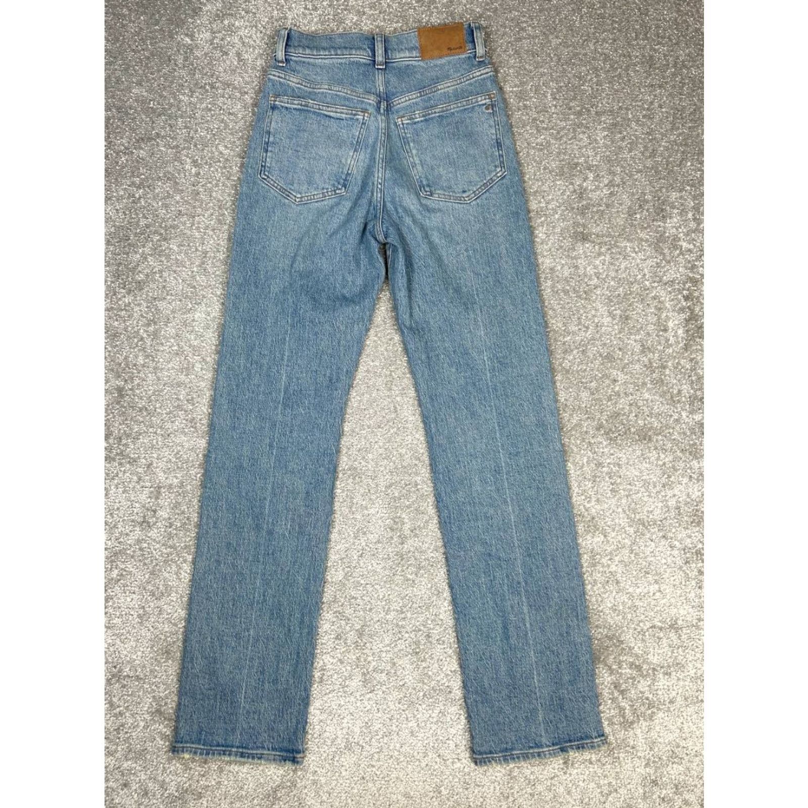 Madewell Madewell Jeans 90s Straight Womens 23 Blue Denim Cotton Stretch High Rise 24x30 Size 40" / US 18 - 2 Thumbnail