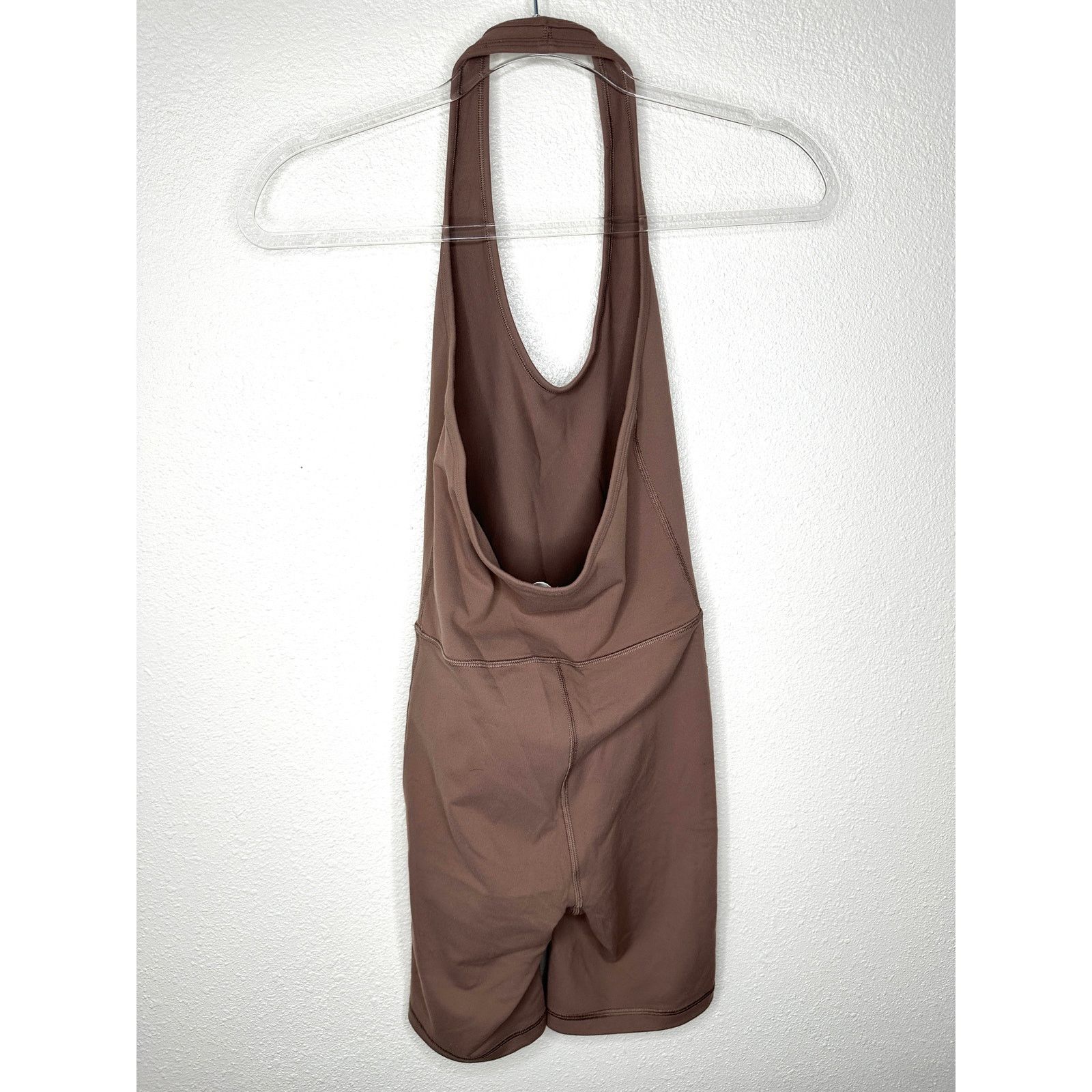 Other Wilfred Free Mocha Brown Look Halter Top Romper XS Size 24" / US 00 / IT 34 - 4 Thumbnail