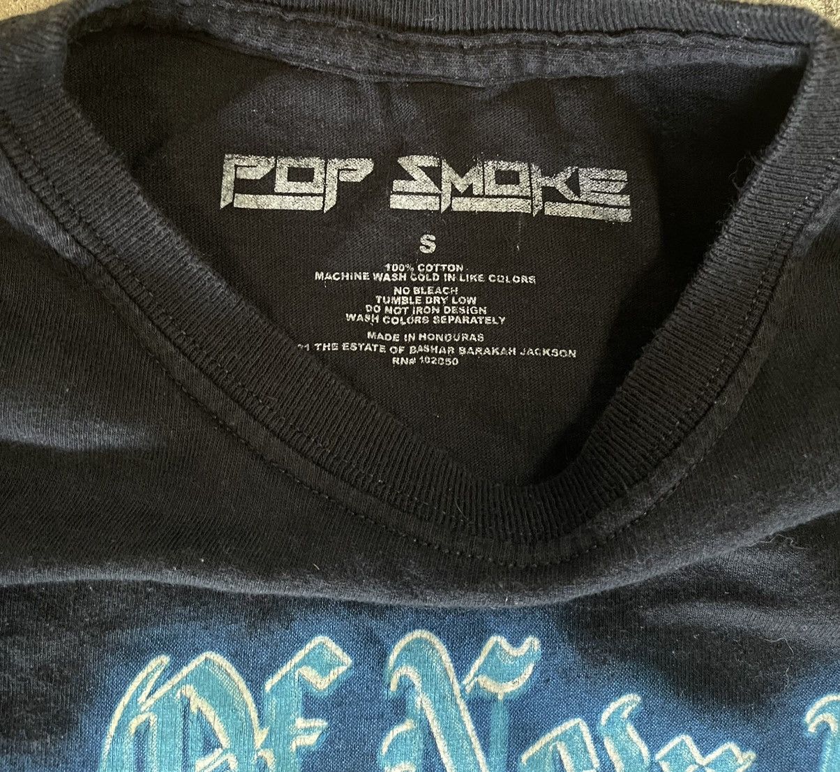 Rap Tees × Vintage Y2K/VTG POP SMOKE KING OF NEW YORK SHIRT Size S / US 4 / IT 40 - 3 Thumbnail