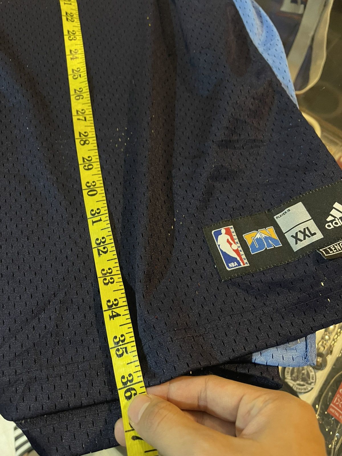 Adidas VINTAGE DENVER NUGGETS 2006 ALLEN INVERSON Size US XXL / EU 58 / 5 - 6 Thumbnail