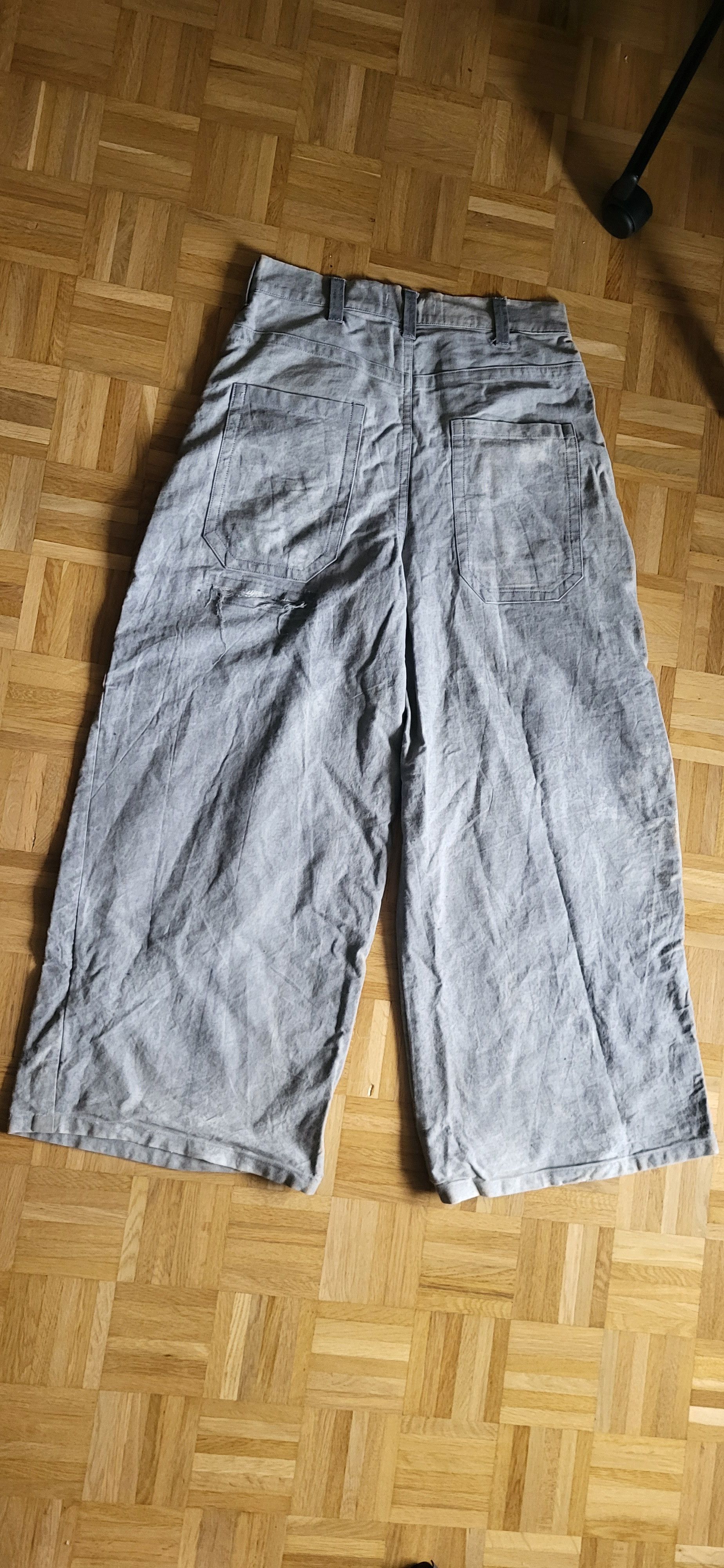 Other y2k balenciaga type distressed baggy jeans Size US 32 / EU 48 - 2 Thumbnail