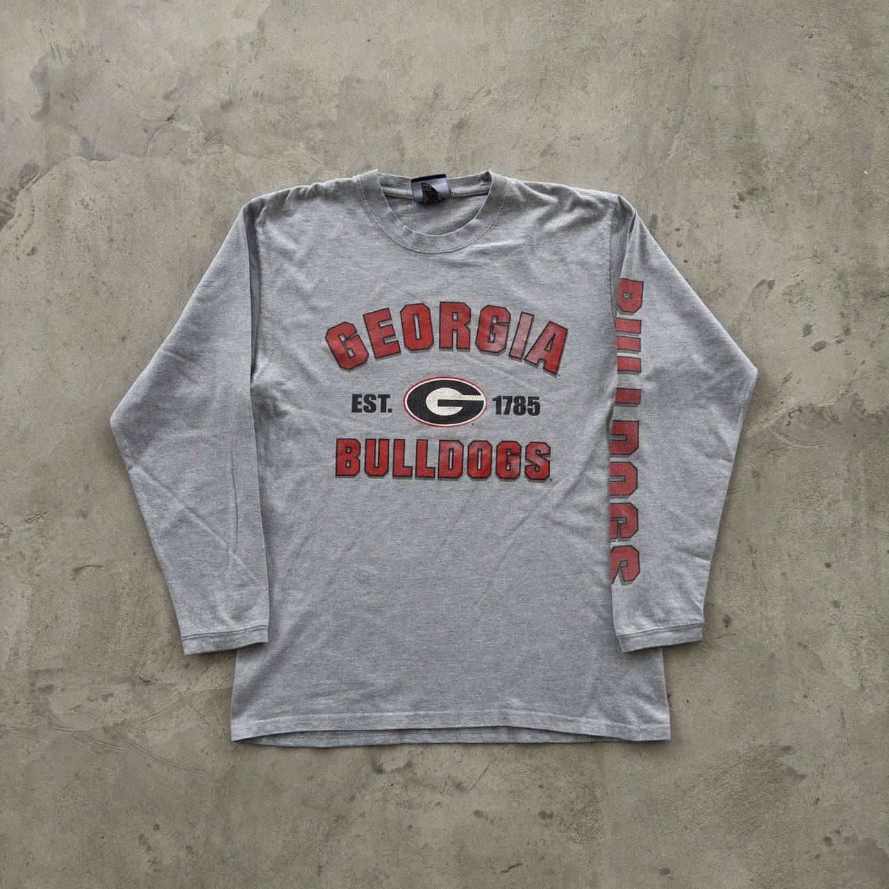 Vintage Varsity Classics Georgia Bulldogs Vintage Long Sleeve Grey L Size US L / EU 52-54 / 3 - 1 Thumbnail
