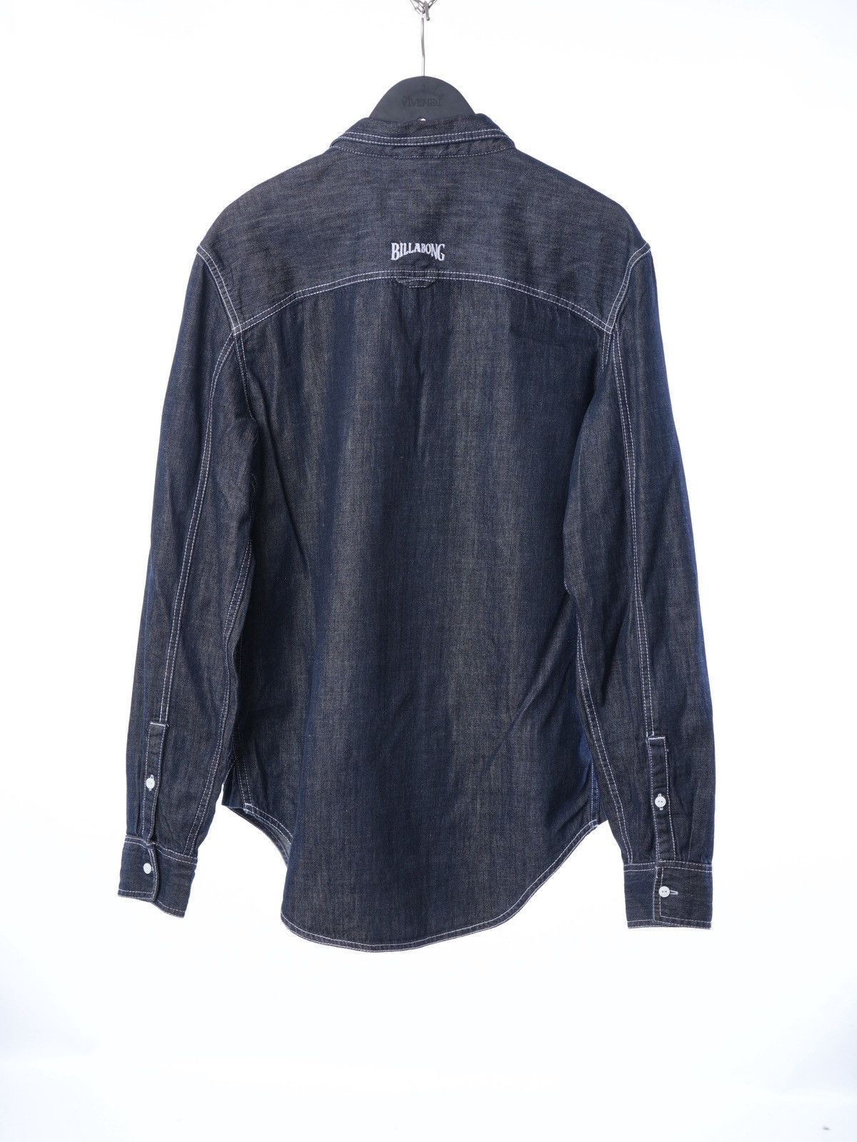 Billabong Vintage Billabong Y2K Button Up Denim Shirt L Size US L / EU 52-54 / 3 - 8 Thumbnail
