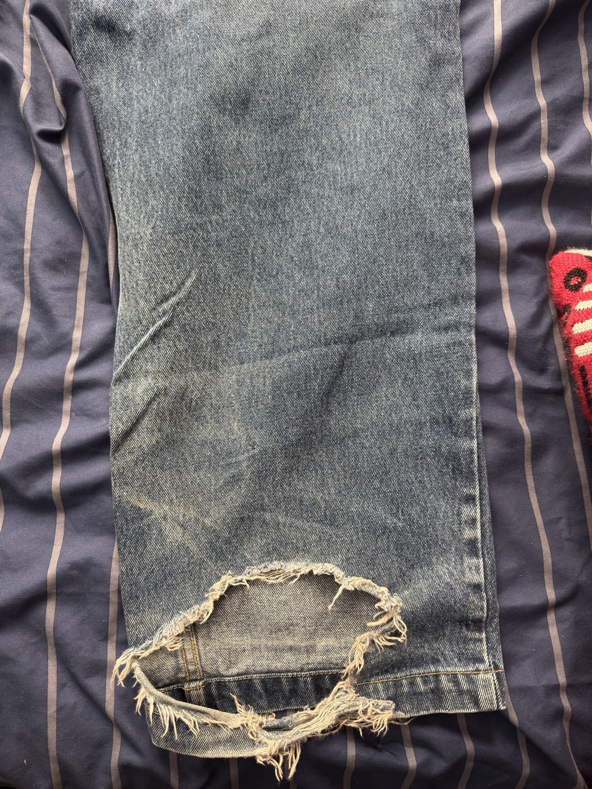 Other Baggy blue Vibes jeans with crazy heel bite Size US 36 / EU 52 - 4 Thumbnail