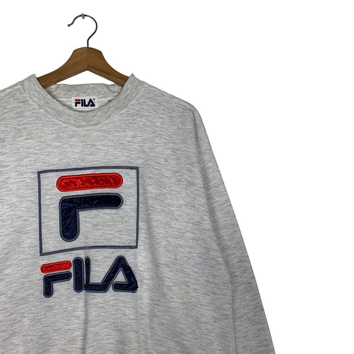 Fila FILA Big Logo Sweatshirt #0509-C23 Size US L / EU 52-54 / 3 - 5 Thumbnail