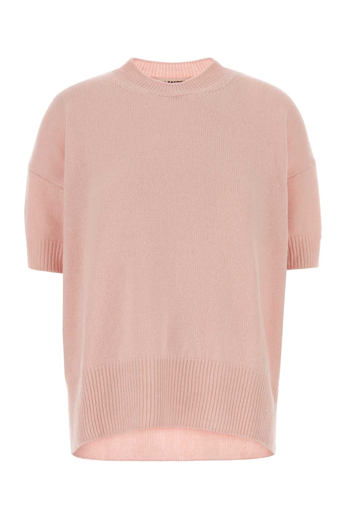 Jil Sander Pink Cashmere Sweater Size M / US 6-8 / IT 42-44 - 1 Thumbnail