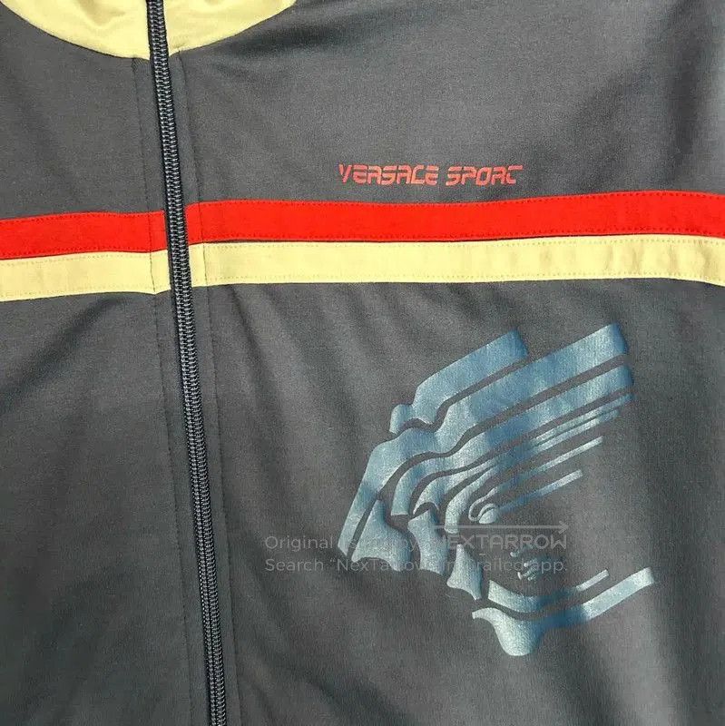 Versace Versace Sport Blue Long Sleeve Jacket . Size US L / EU 52-54 / 3 - 3 Thumbnail